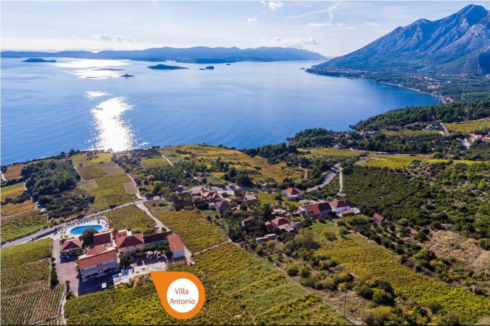 Hotel Pansion Villa Antonio - Two Bedroom Suite with Balcony and Sea View27seaview-Sfeer