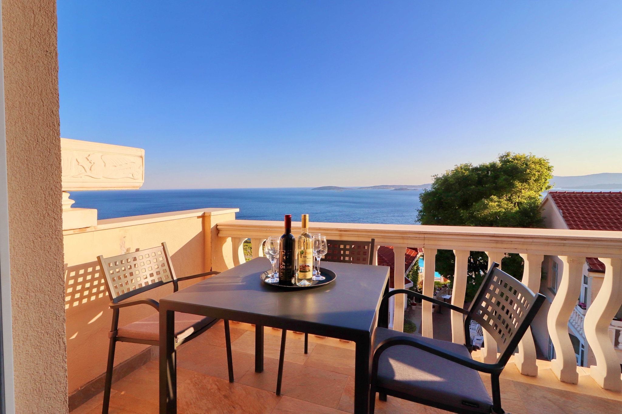 Hotel Pansion Villa Antonio - Two Bedroom Suite with Balcony and Sea View27seaview-Terrasbalkon