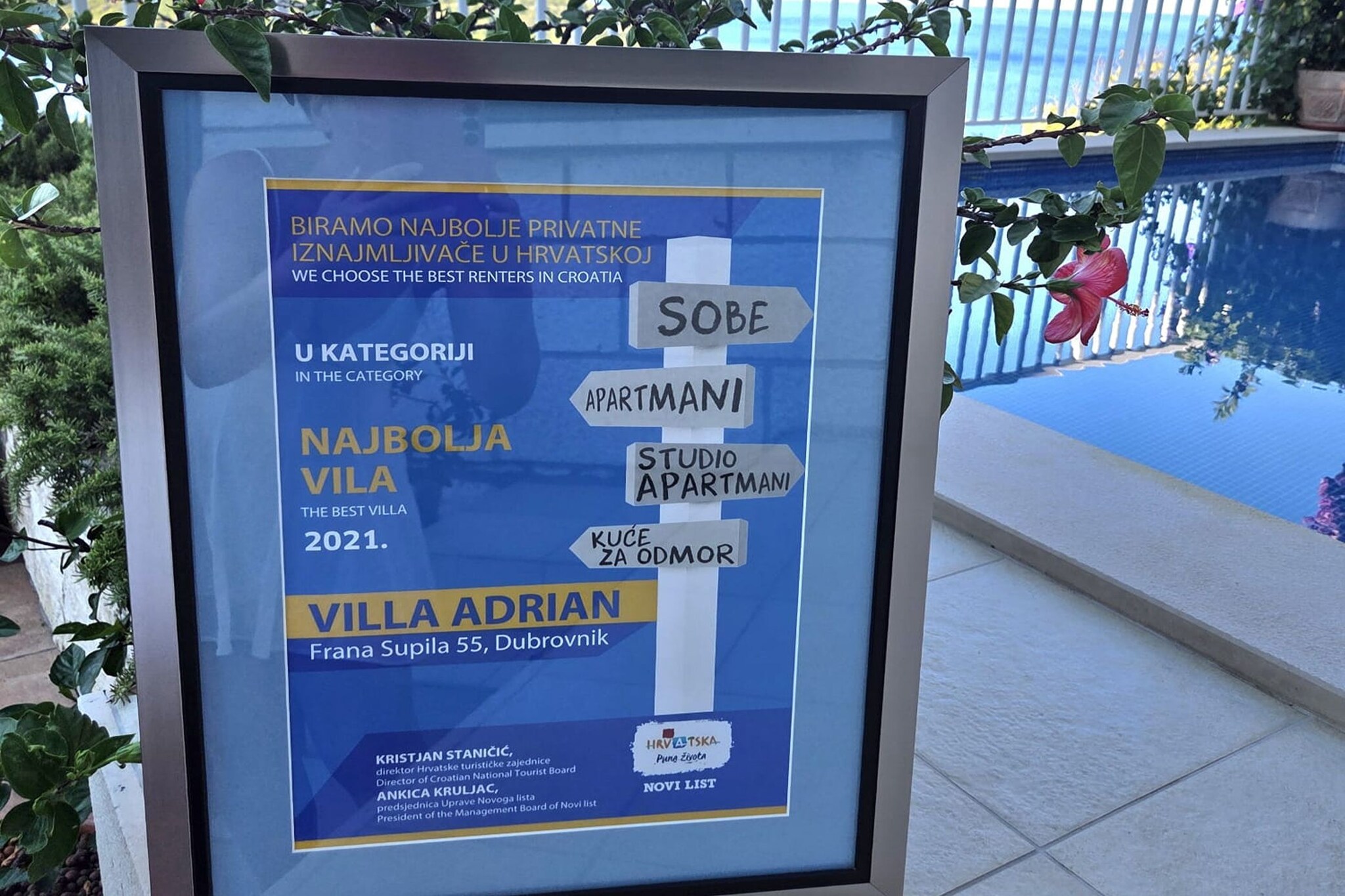 Villa Adrian - Six Bedroom Villa with Swimming pool and Sea View - Sfeer