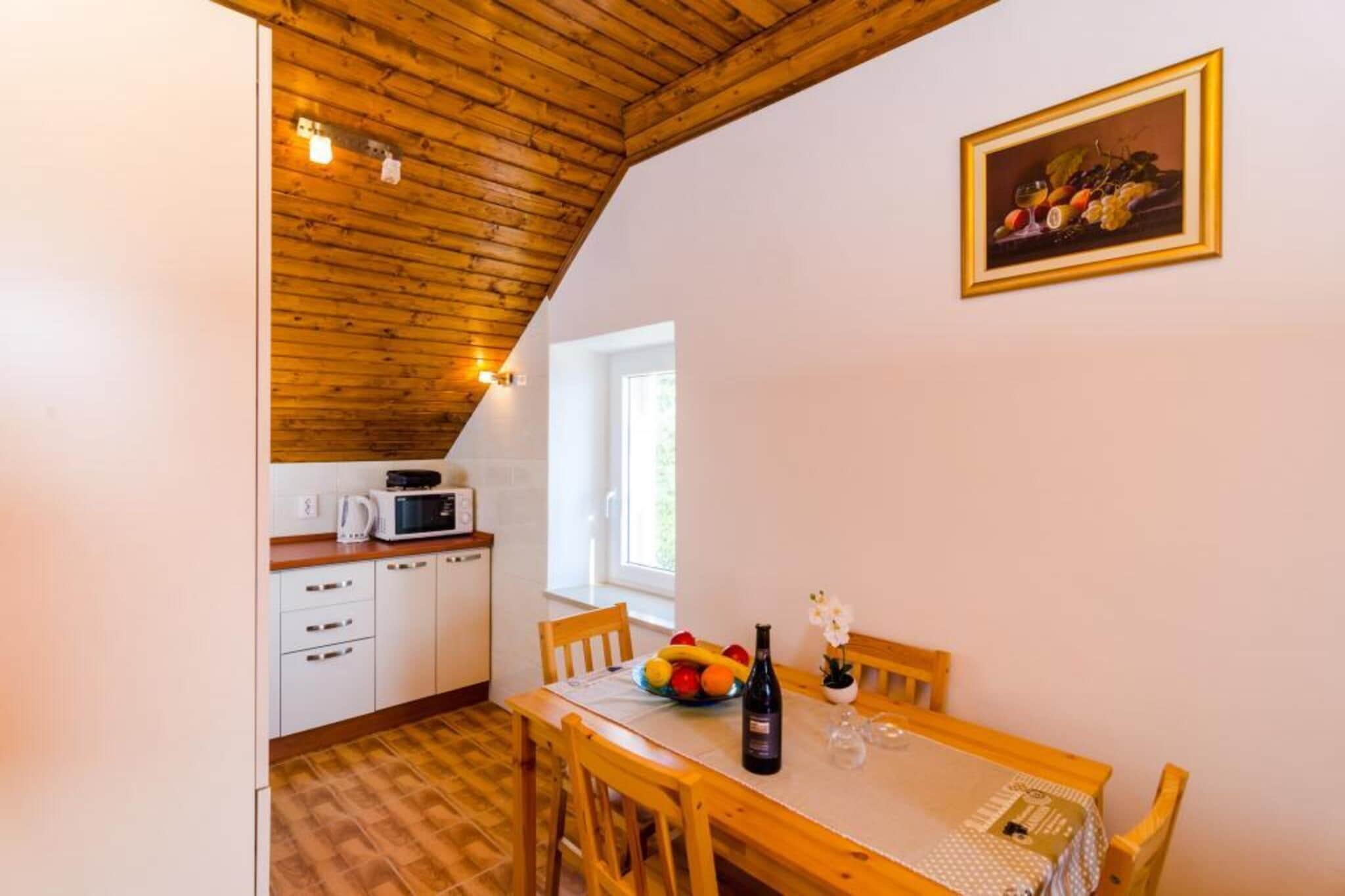 Apartment Tonka's Terrace - Studio Apartment with Terrace and Sea View-Eetkamer