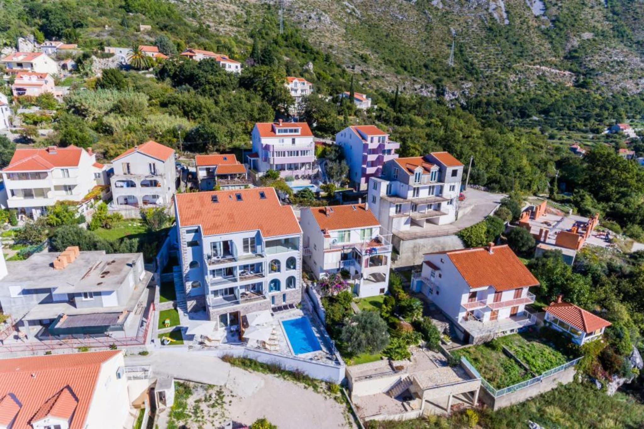 Apartment LaVilla - Two Bedroom Apartment with Balcony and Sea View (Žuti)