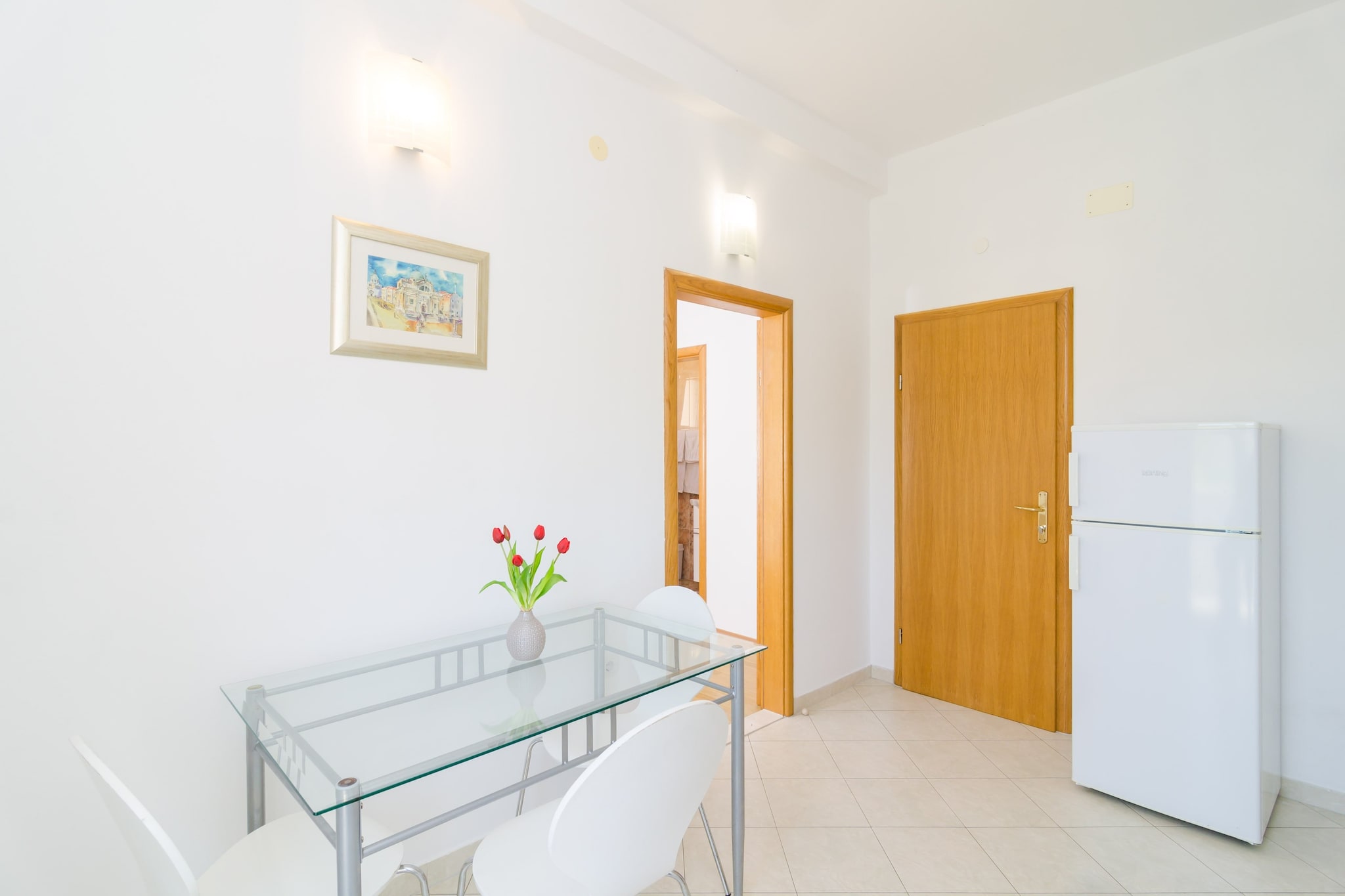 Apartments & Rooms Barišić are located in Kupari, situated on the slopes of a small hill in the beautiful bay of Župa, 5 km southeast of Dubrovnik and 1 km west of Srebreno.
Kindly note:
Iron facilities and washing machine are available upon request.
Luggage storage is possible prior to check in and after check out, so you can explore the place a little more before your departure.
Free private parking is provided, reservation is not required.
This lovely studio apartment with a furnished balcony can perfectly accommodate up to two people. It features free WiFi, air conditioning, cable TV as well as a dining area. The apartment has a private bathroom with shower and toilet.
Free toiletries (soap and toilet paper), towels as well as bed linens are provided.
This location is perfect for Guests who love to enjoy sun, nature and sea, being far from crowds, but still close to the touristic center.
Old City of Dubrovnik is just 8 kilometer away and nearest bus stop from which you can reach Dubrovnik in 15 minutes ride is only 300 meters away from the property.
Dubrovnik's main bus station and ferry port, connecting the mainland with various Dalmatian islands, are 11 km away, while Dubrovnik airport is 11.5 km away.