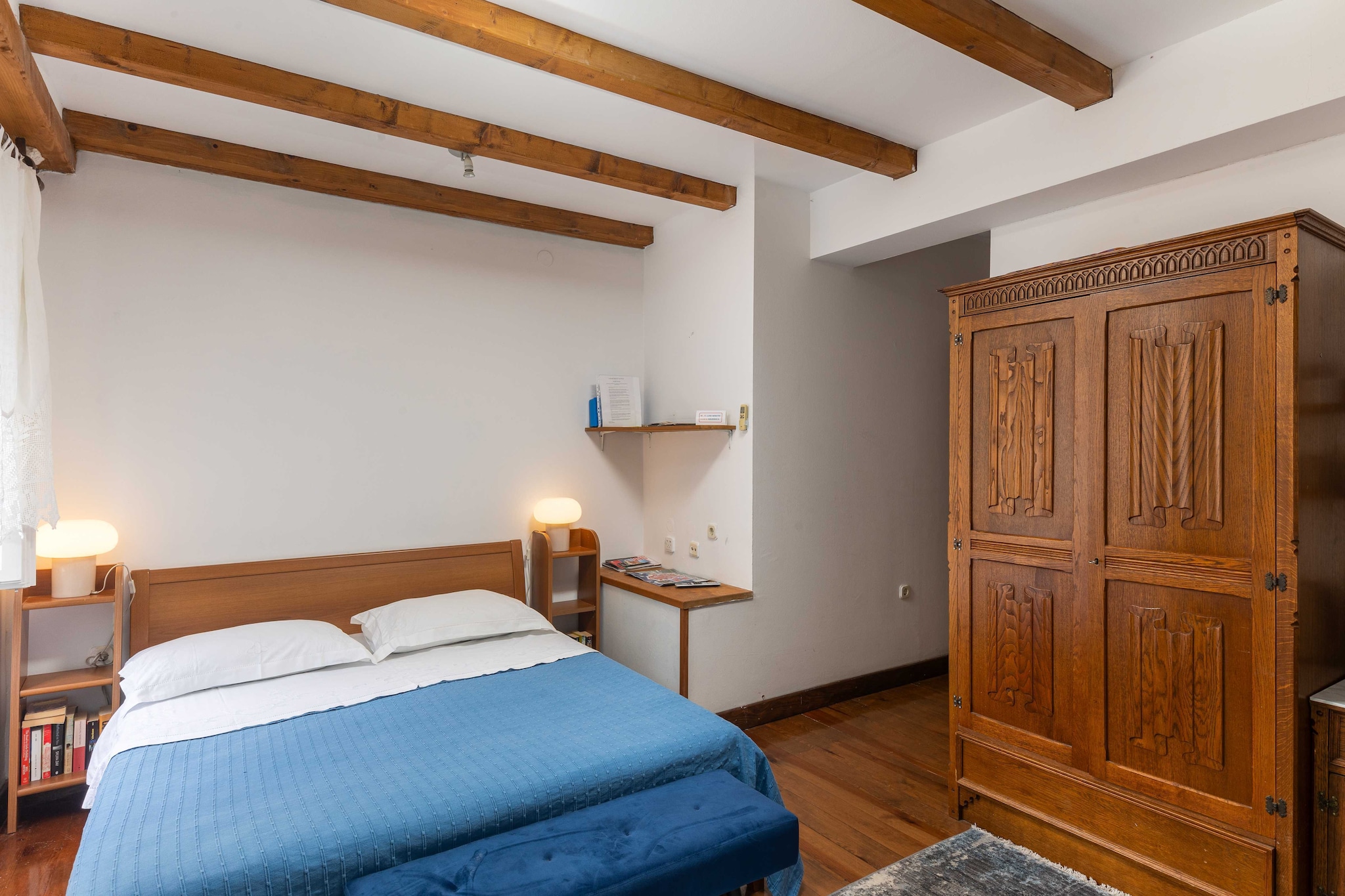 Apartment Taura -  Studio Apartment with Balcony and Old City View-Slaapkamer