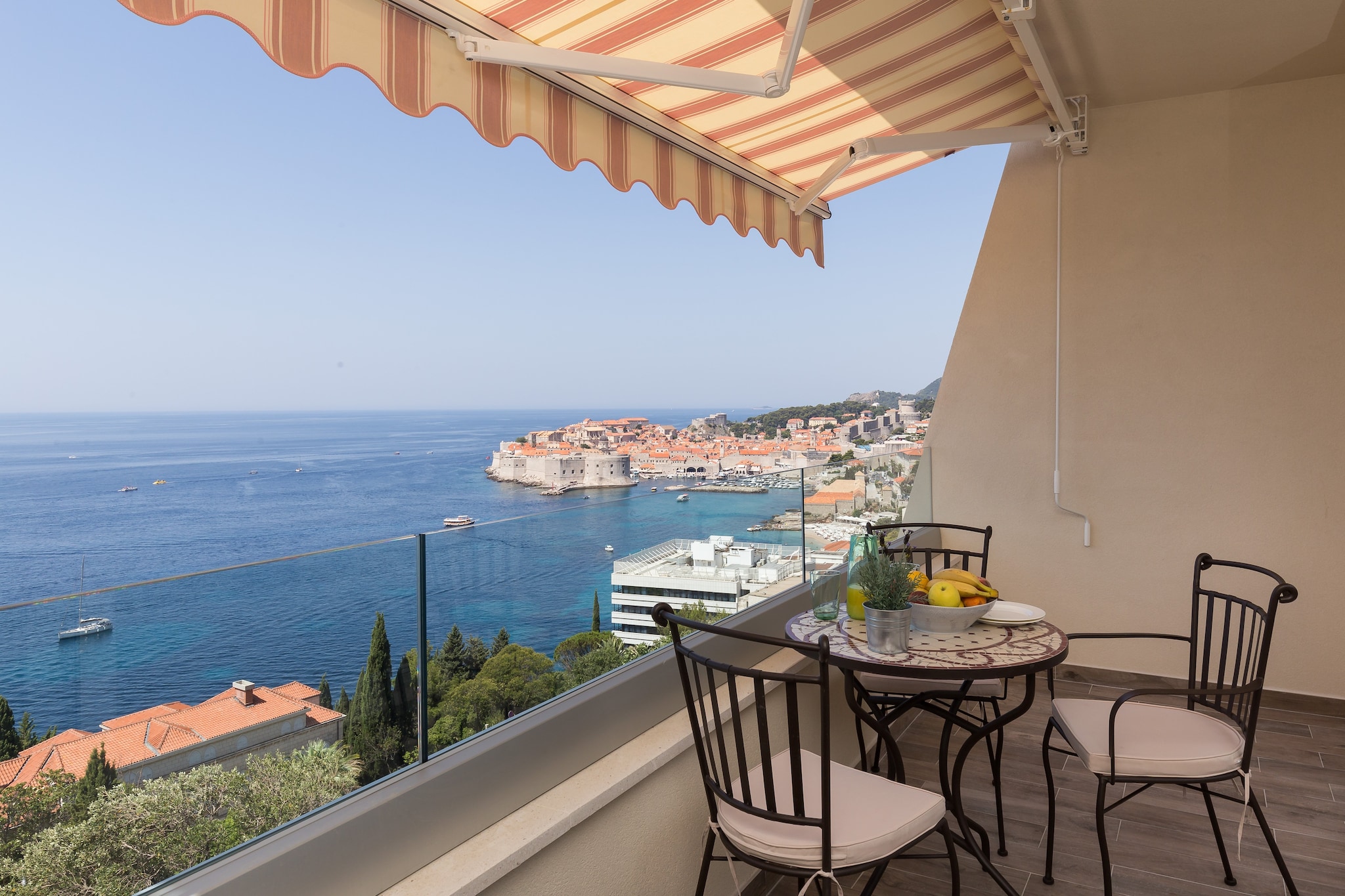 Amorino of Dubrovnik Apartments offers four accommodation units. All apartments feature terrace or balcony with sea view, kitchenette with dining area and a private bathroom. Apartments are 1,5 km away from the Old Town (historic center) the nearest beach is 400 m away from the property. 



Luggage storage before check in is available since the owner lives on the ground floor.



Private parking place is available near the property..

Amorino of Dubrovnik Apartments offers four accommodation units. Apartments are 1,5 km away from the Old Town (historic center) the nearest beach is 400 m away from the property. 

Apartment will provide you with a king size bed and single bed which actually together are a trundle bed, kitchenette with dining area and a private bathroom with shower. Kitchenette includes microwave, fridge, toaster and water kettle. Apartment also features air conditioning, SAT LCD TV, hairdryer, washing machine and ironing facilities.

Guests will have unlimited access to free WiFi and a parking private place near the property.

Apartment will also provide you with lovely furnished balcony from which you can enjoy beautiful sea and city view, perfect for relaxing vacation.

This studio apartment can comfortably accommodate up to 3 persons.

The UNESCO-protected center (1,5 km away) is known for its architecture and guests can explore its numerous sights, such as the Town Walls and Stradun Promenade. There are also many picturesque cafes and restaurants that invite to relax, as well as beaches, bars and shops. Everything you may need can be reached in 13 minutes walk.



The grocery shop, bakery and cafes can be found in 170 meters range.  The nearest bus station is 250 meters away, with buses passing frequently.

Dubrovnik Bus Station and Ferry Port, connecting the mainland with various Dalmatian islands are 6,5 km away from the property, while Dubrovnik Airport is 19 km away.
