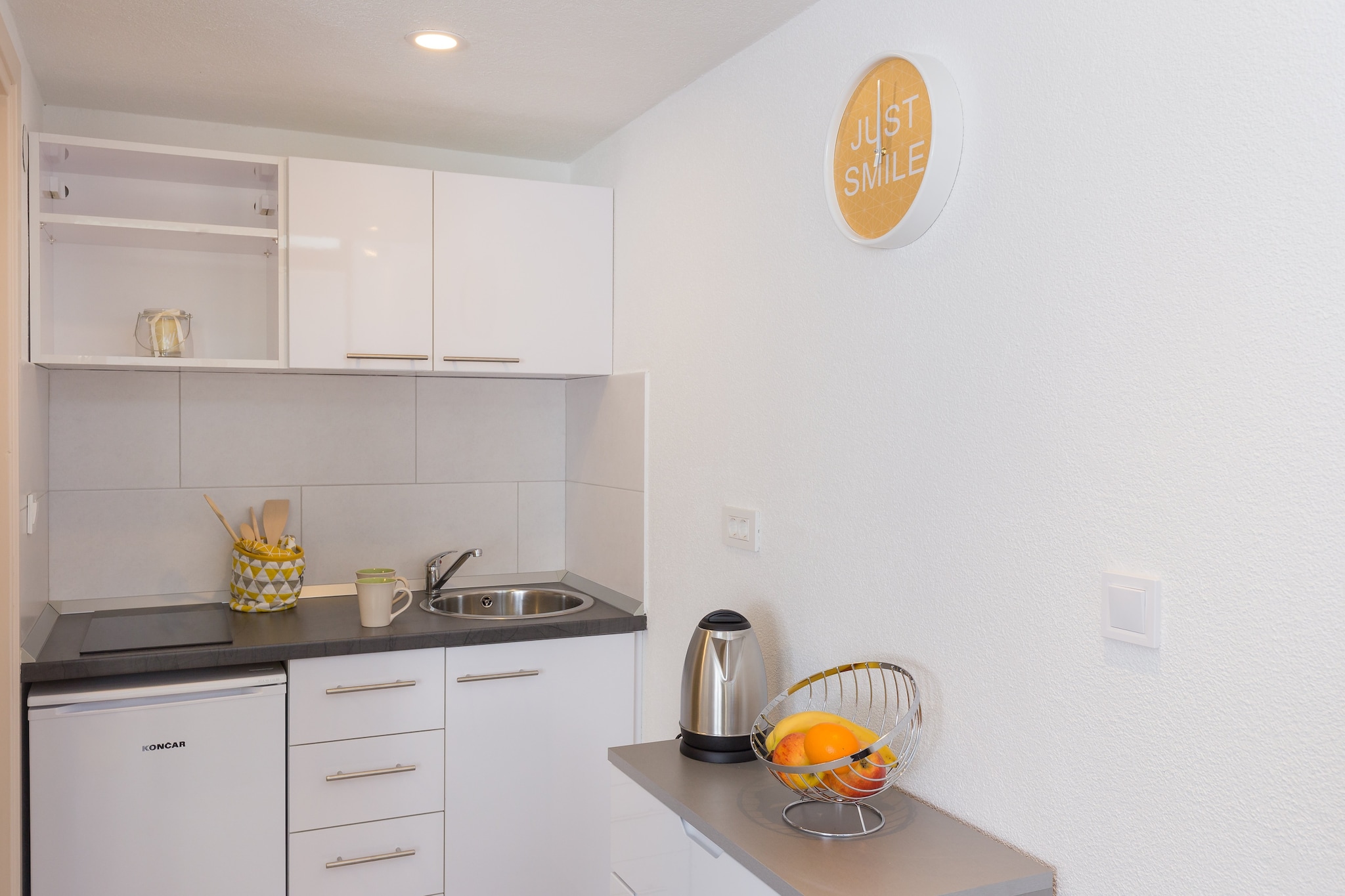 Apartments Pomet - Premium Duplex Studio with City View (Puhiera)-Keuken