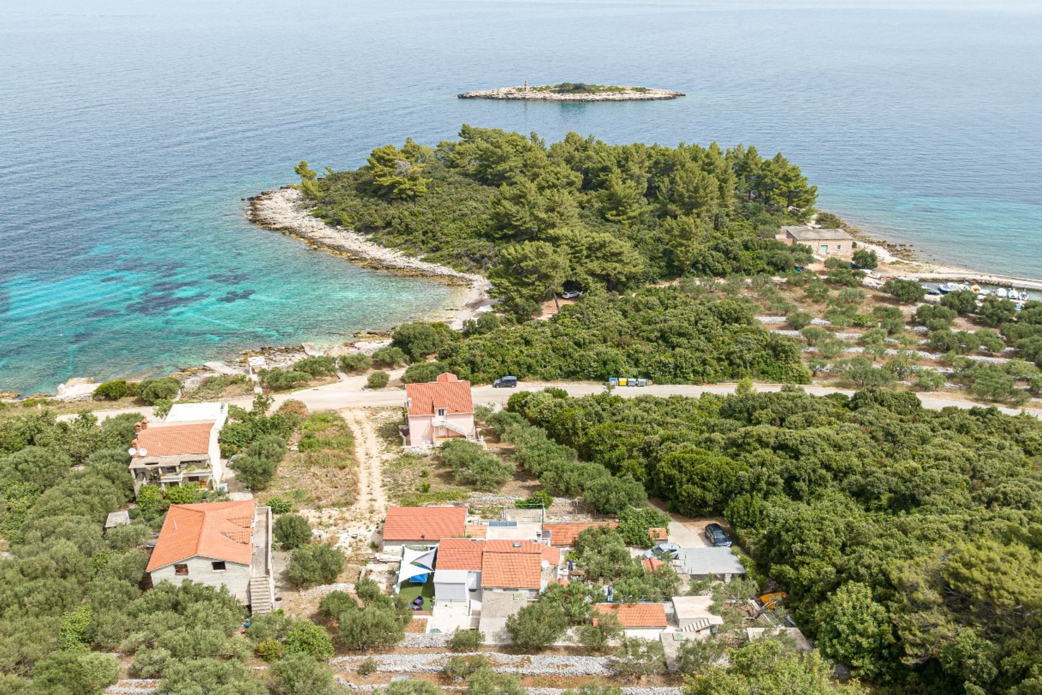 Stone House Blaca - Two Bedroom Stone House with Terrace and Sea View-Uitzicht