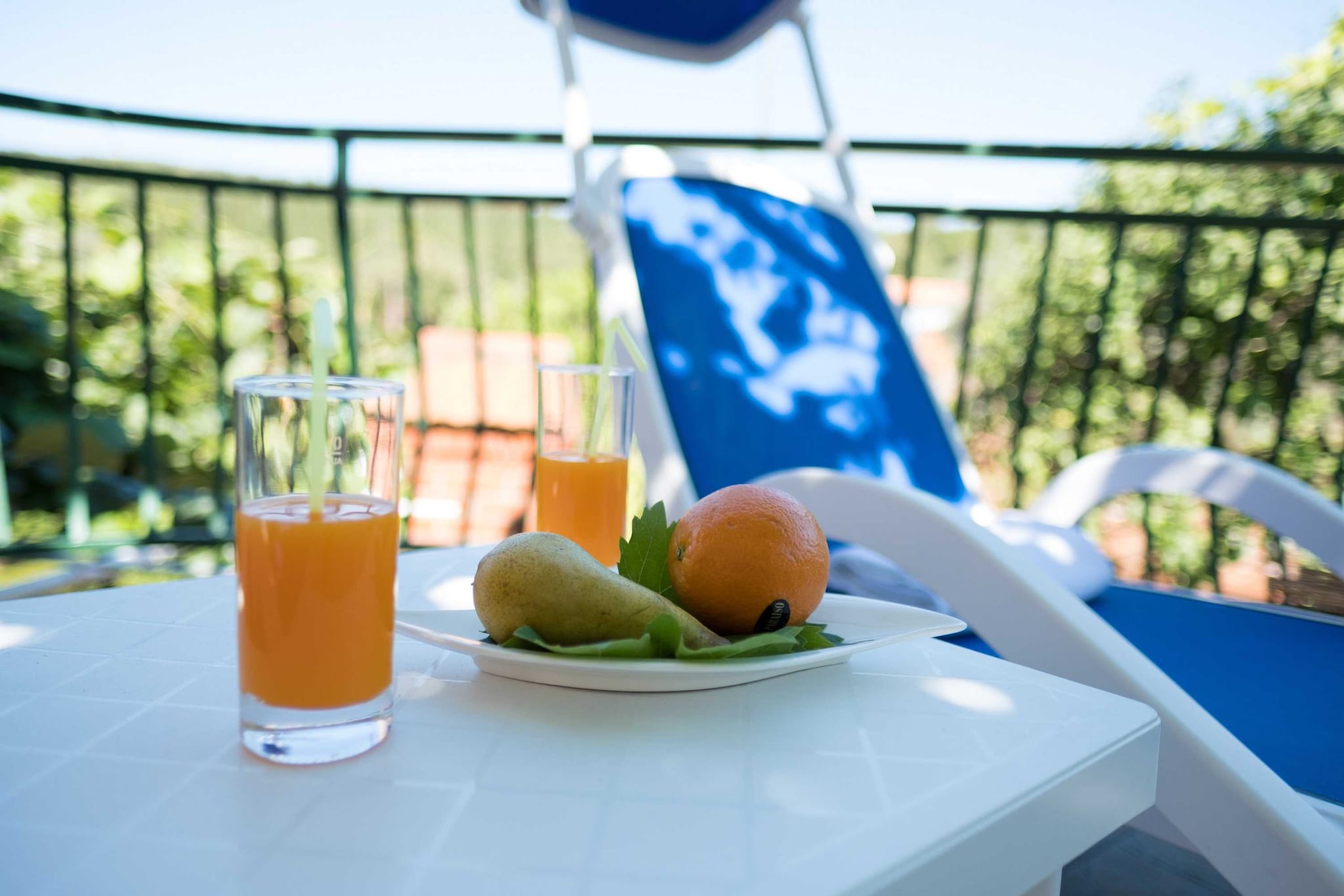 Apartments Saulan - One Bedroom Apartment with Balcony and Sea View (Molunat)-Buitenlucht