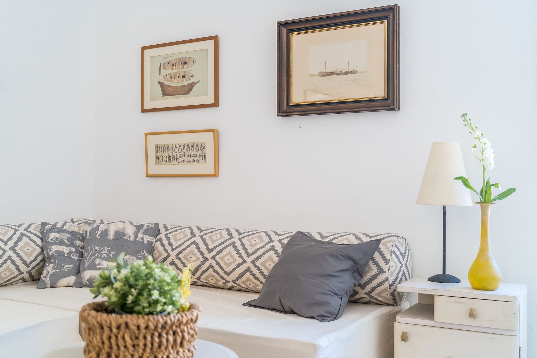 If you want to see a lot of famous sights, this is the perfect location for You! The apartment is situated near the Pile Gate, so everything you may need is in 300 meters range.

Decorated in bright colors, Apartment Ranieri features one bedroom with one double bed, living room with 2 single sofa beds, air conditioning, SAT flat screen TV, a fully equipped kitchen with dining area, oven, stove, refrigerator, dish washer, water kettle, microwave, toaster, sandwich maker, coffee maker and a private bathroom with shower, hair dryer, dryer, heating, ironing facilities. Free WiFi is provided.

The apartment is located just 100 meters from the nearest beach, with many more of them in surrounding area and beautiful island Lokrum just a 15 minutes boat ride away. There is an open-air green market and other shops within walking distance, as well as a bakery, banks and ATMs, cafes, bars and restaurants with local and other cuisine. Famous night club Revelin is only few minutes away and it is located inside the old fort.

There is no need for public transit while You're staying here, but if You want to see other parts of the town, for example peaceful Lapad Bay, You can be there in a 10 minute drive. Taxi and bus station are 1 minute walk from the property. Dubrovnik bus station and ferry port, connecting the mainland with various Dalmatian islands, are 10 minutes ride from the apartment, while Dubrovnik Airport is 20 km away.