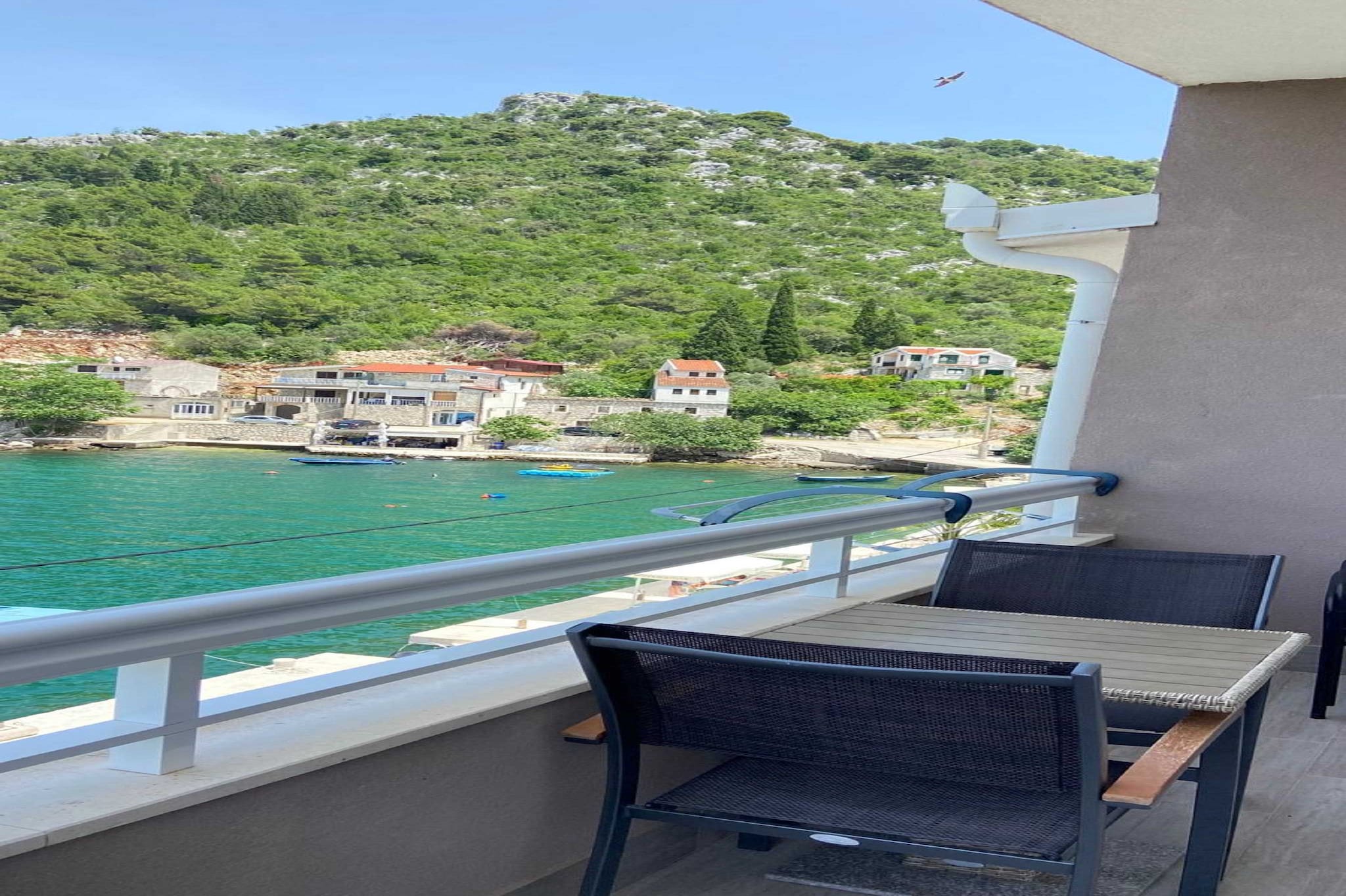 Apartments Tiho  & Jelena - Studio Apartment with Balcony and Sea View (Fureal)-Uitzicht