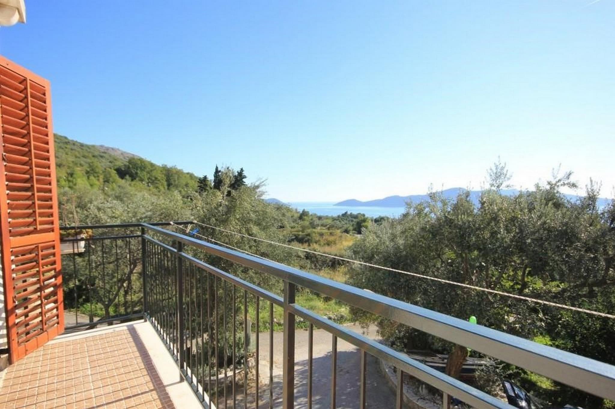 Villa Ro - Ela - One Bedroom Apartment with Balcony and Sea View - A1-Aussicht