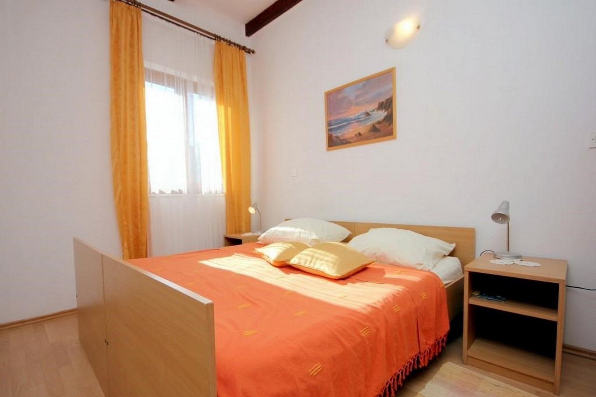 Villa Ro - Ela - One Bedroom Apartment with Balcony and Sea View - A1-Schlafzimmer