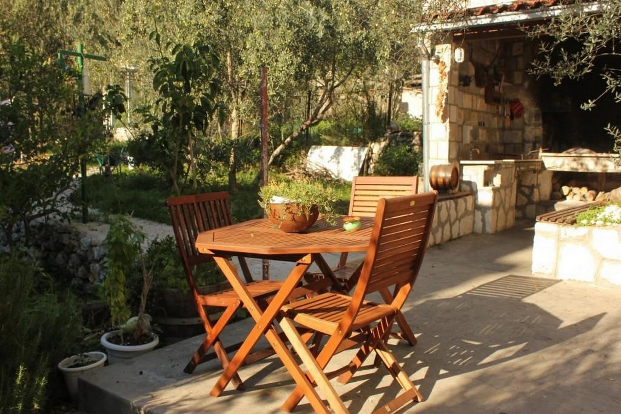 Villa Ro - Ela - One Bedroom Apartment with Balcony and Sea View - A1-Außenbereich