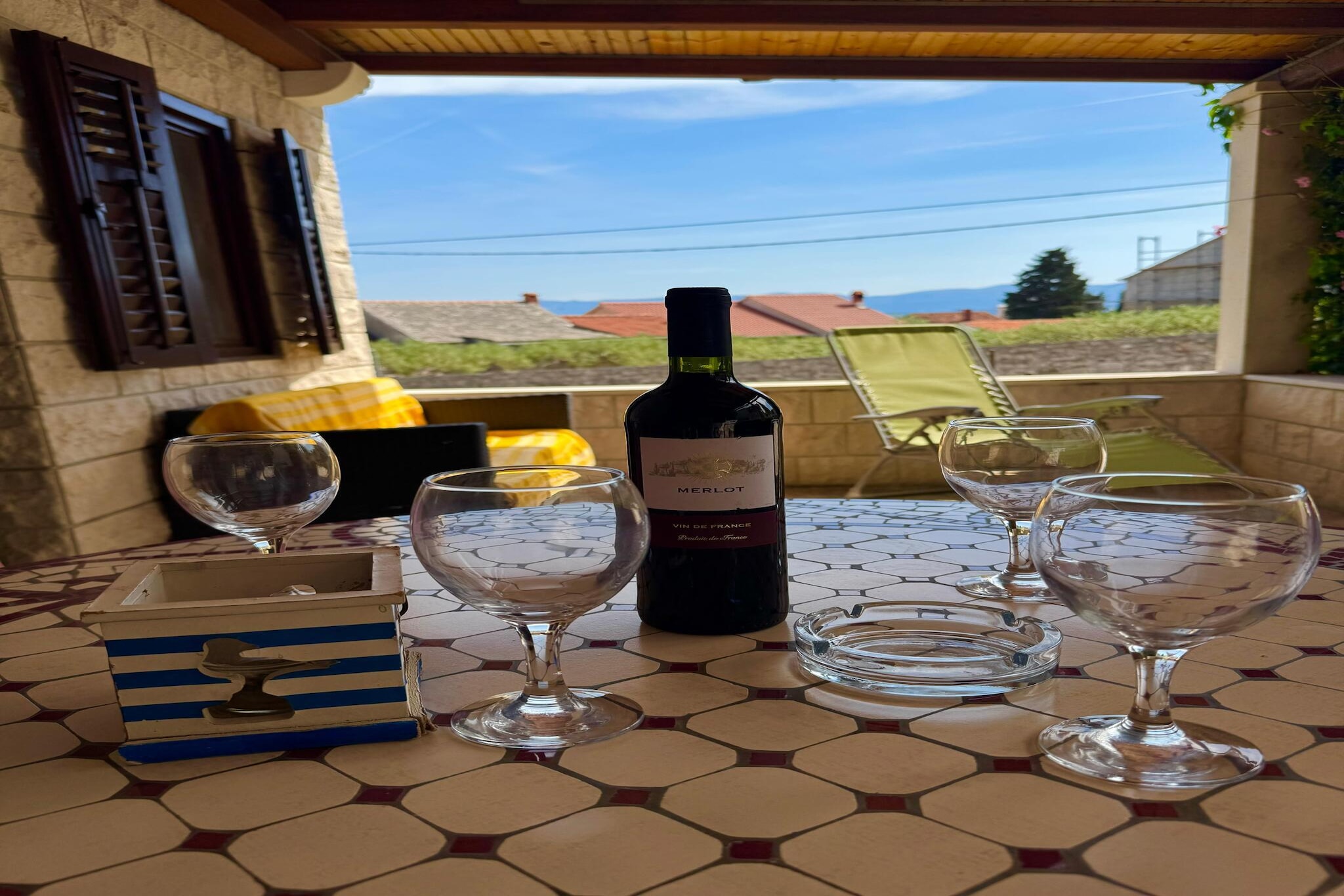 Apartments Magdalena - Bungalow with terrace (A1)-Terras