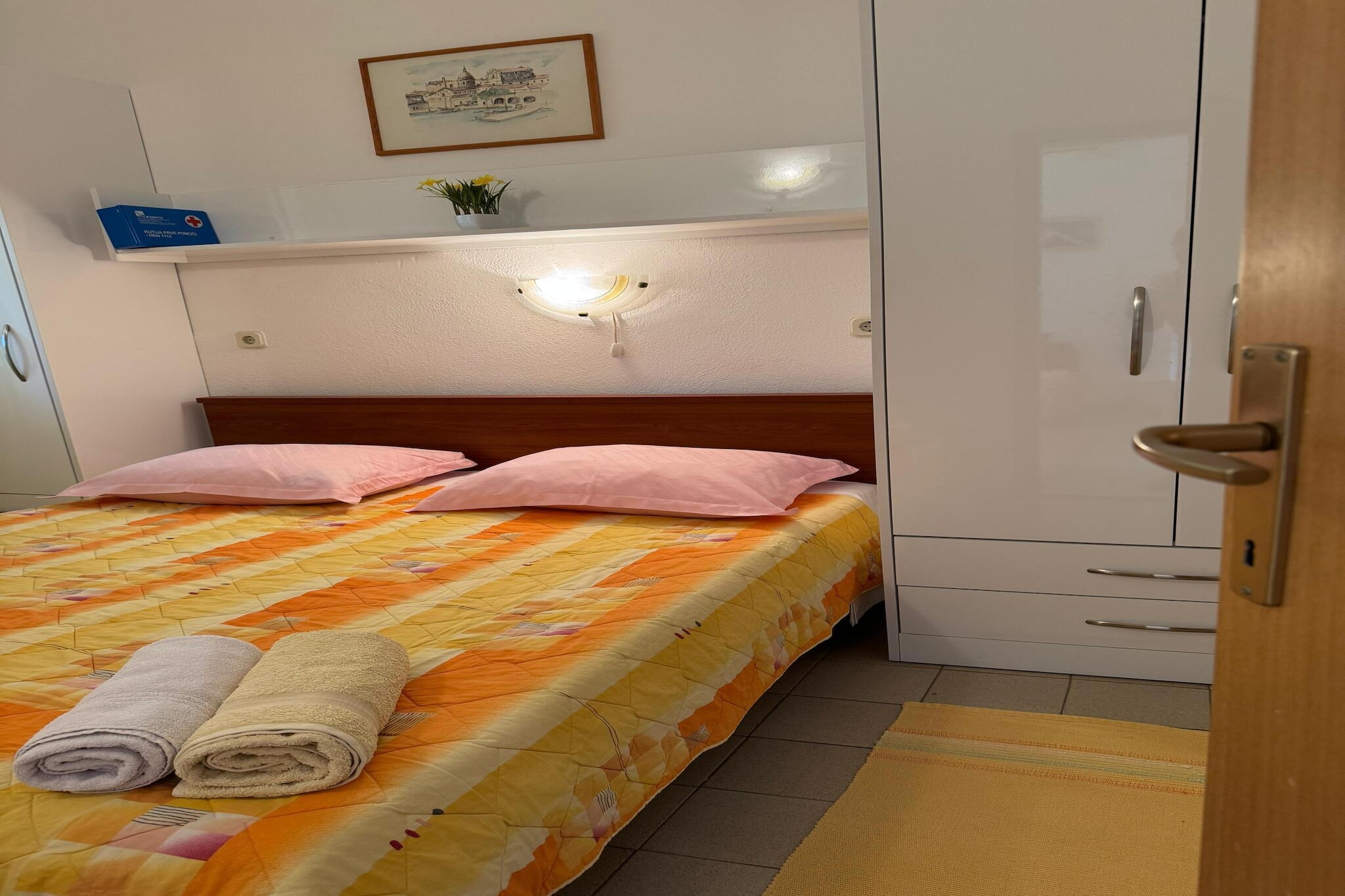 Apartments Magdalena - Bungalow with terrace (A1)-Slaapkamer