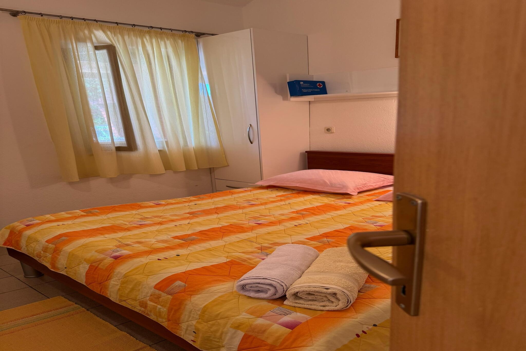 Apartments Magdalena - Bungalow with terrace (A1)-Slaapkamer