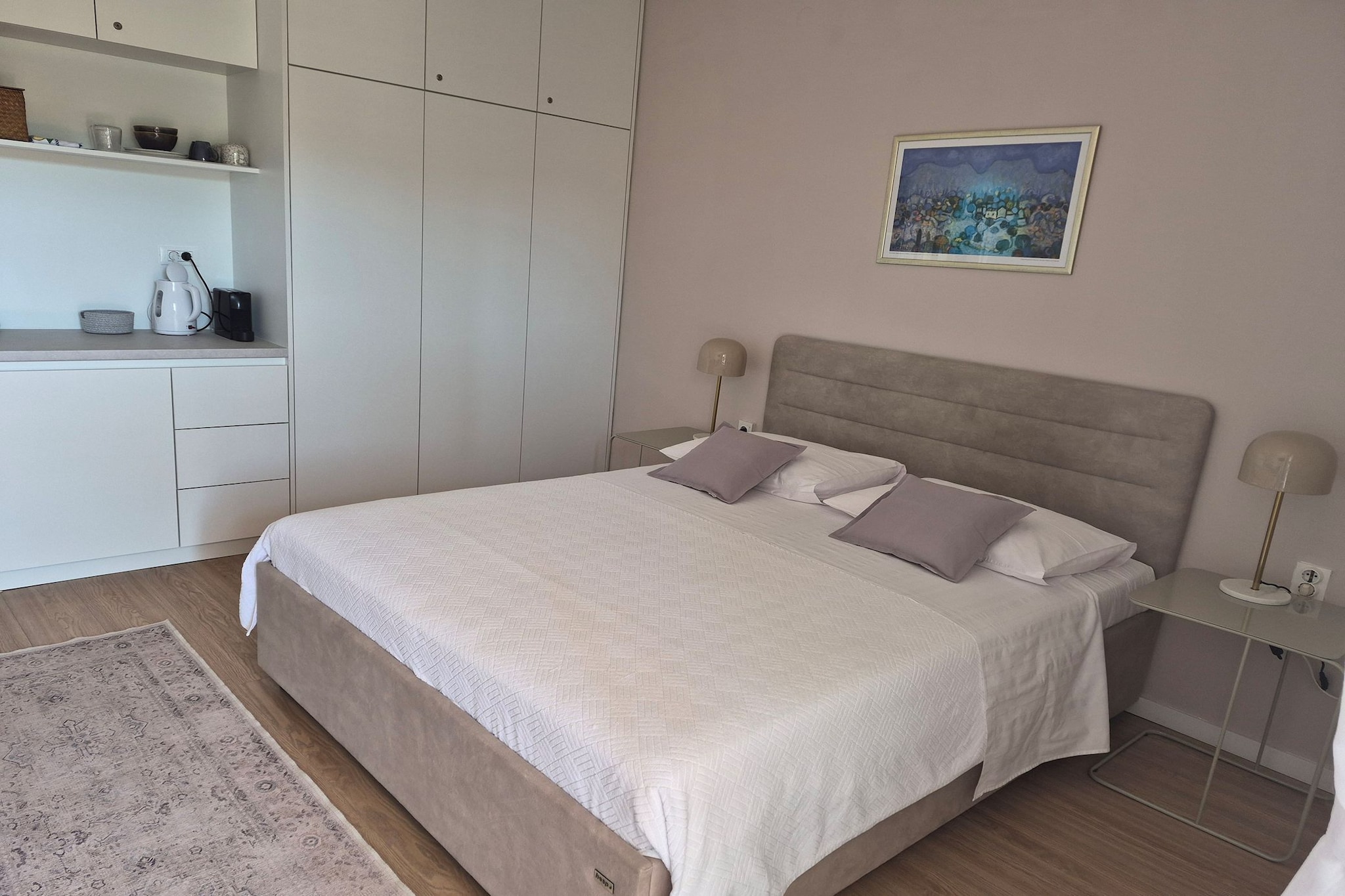 Guest House Kanjuo - Double Room with Terrace and Garden View - Slaapkamer