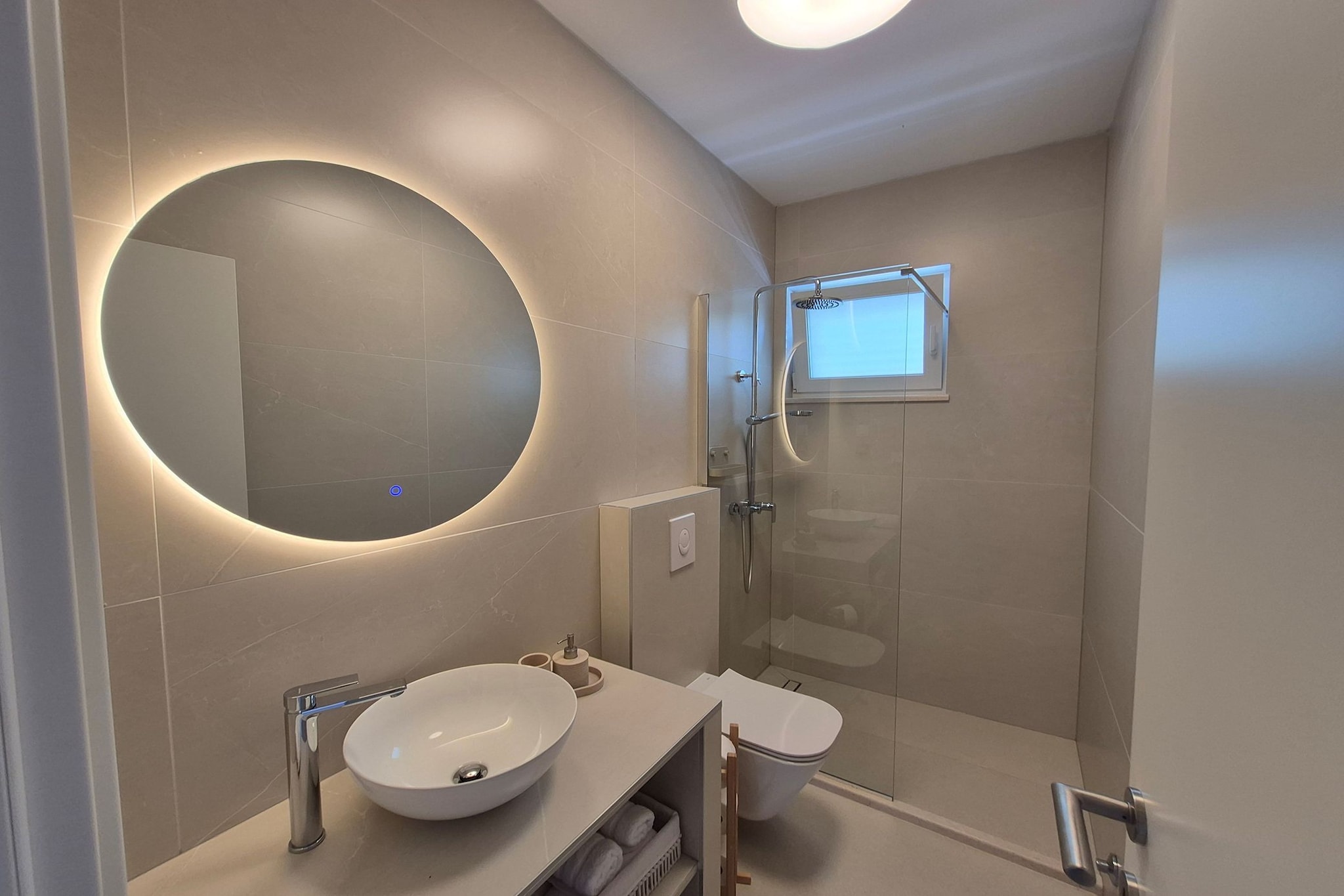 Guest House Kanjuo - Double Room with Terrace and Garden View - Badkamer