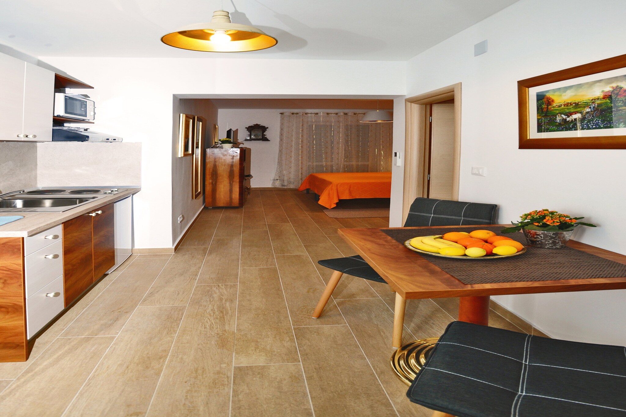 Nika Family Apartments - Superior Studio Apartment with Balcony and Sea View (A3)