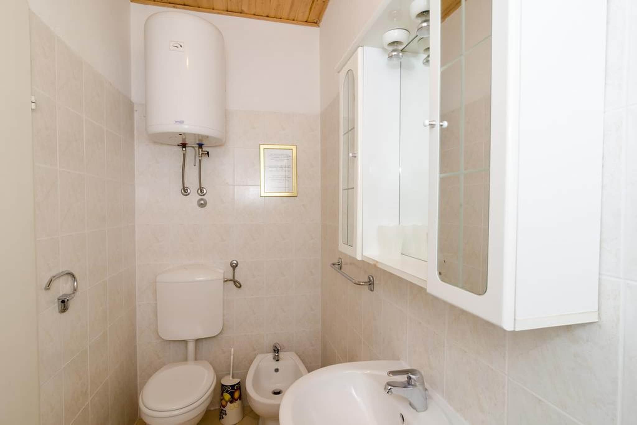 Apartment & Room Dubrovnik Sweet Home - One Bedroom Apartment with Shared Terrace and City View - Badkamer