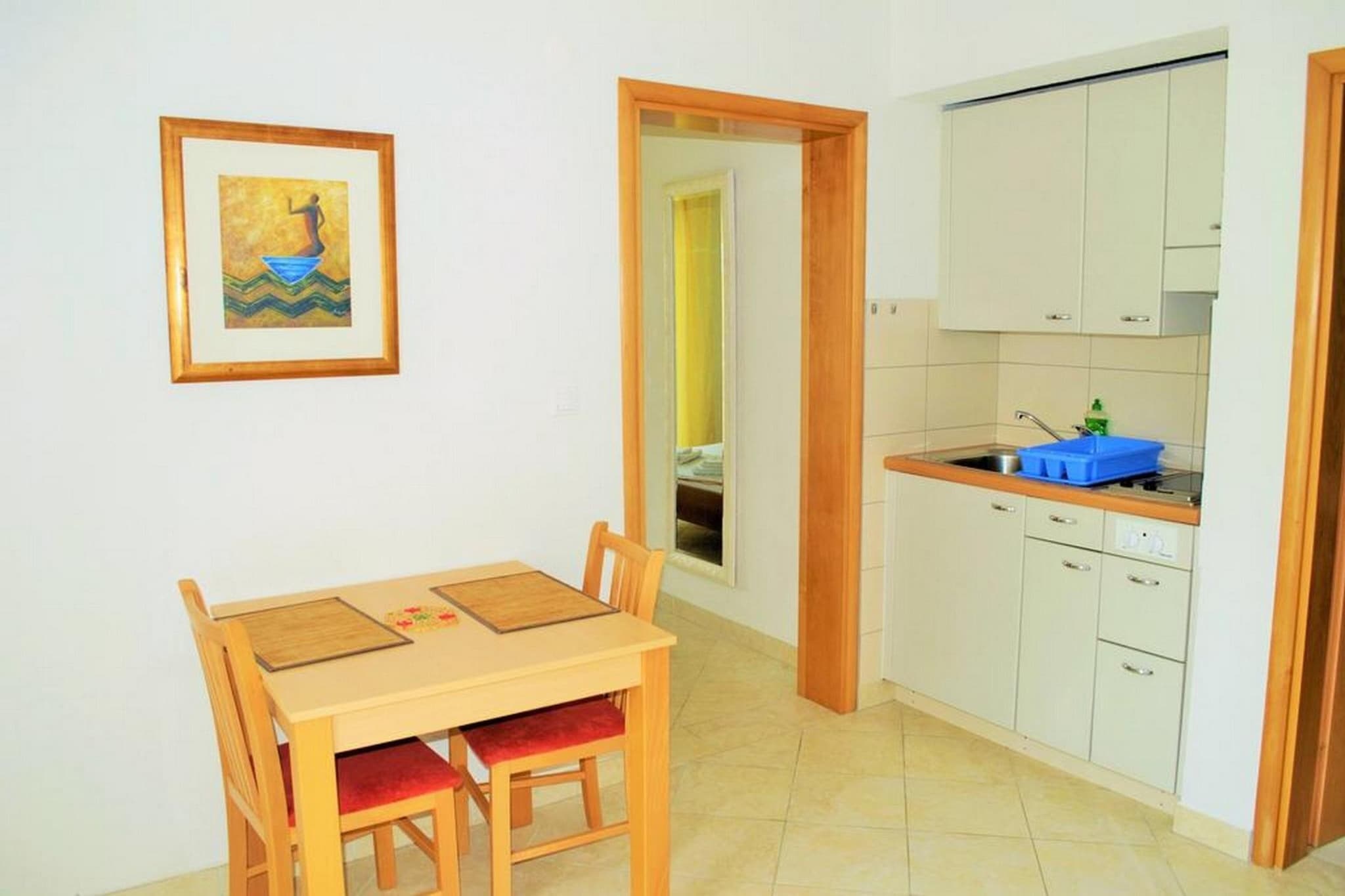 Apartments Villa Moonlight - One Bedroom Apartment with Sea View Balcony and Terrace (Sandra)-Eetkamer