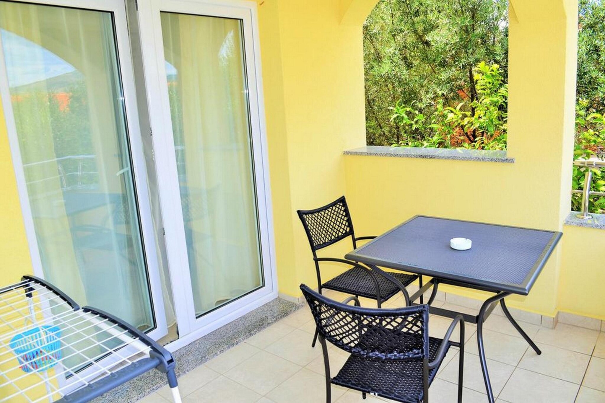 Apartments Villa Moonlight - One Bedroom Apartment with Sea View Balcony and Terrace (Sandra)-Terrasbalkon