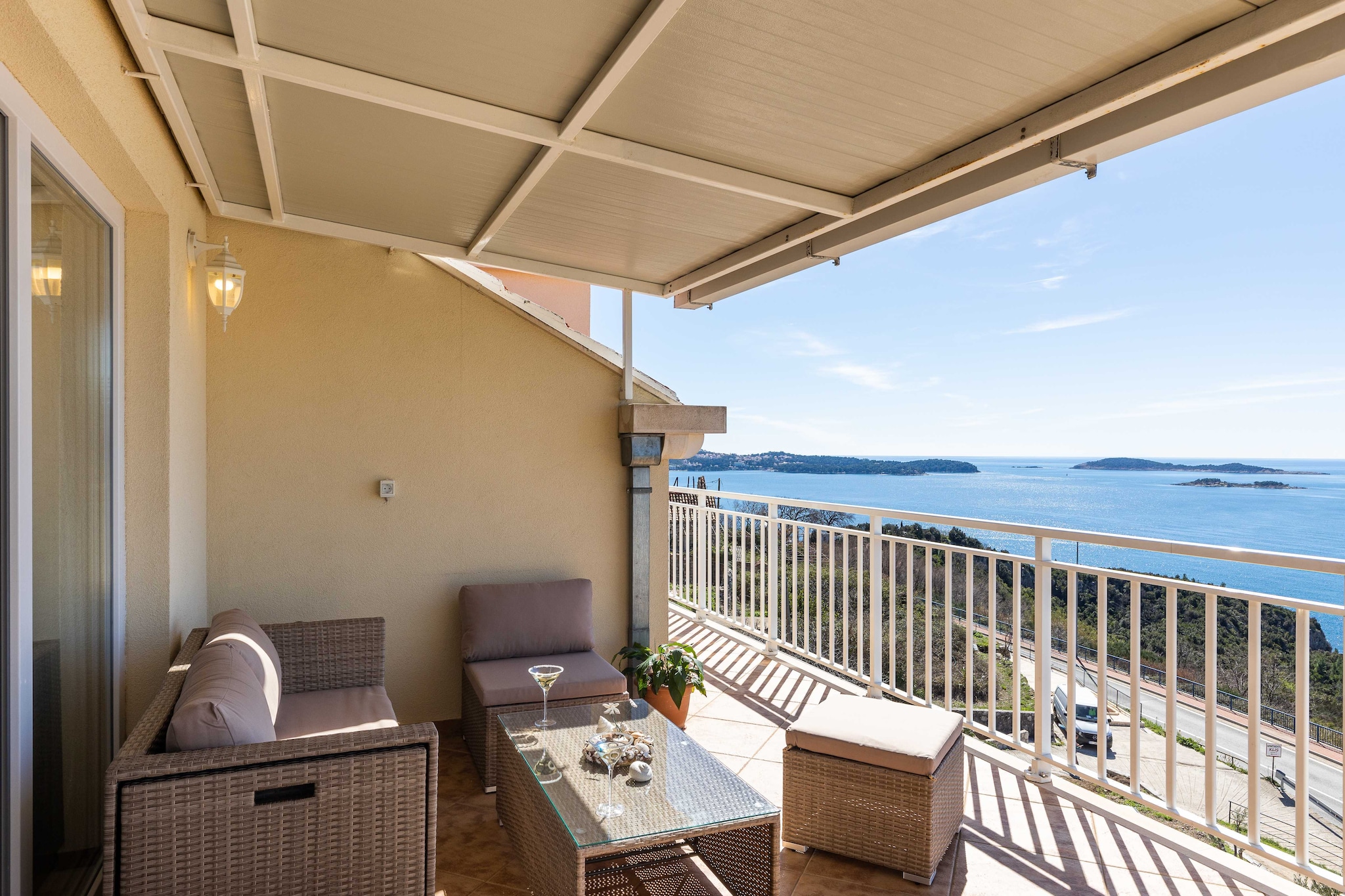 Apartment M&K - Two Bedroom Apartment with Balcony and Sea View-Terrasbalkon