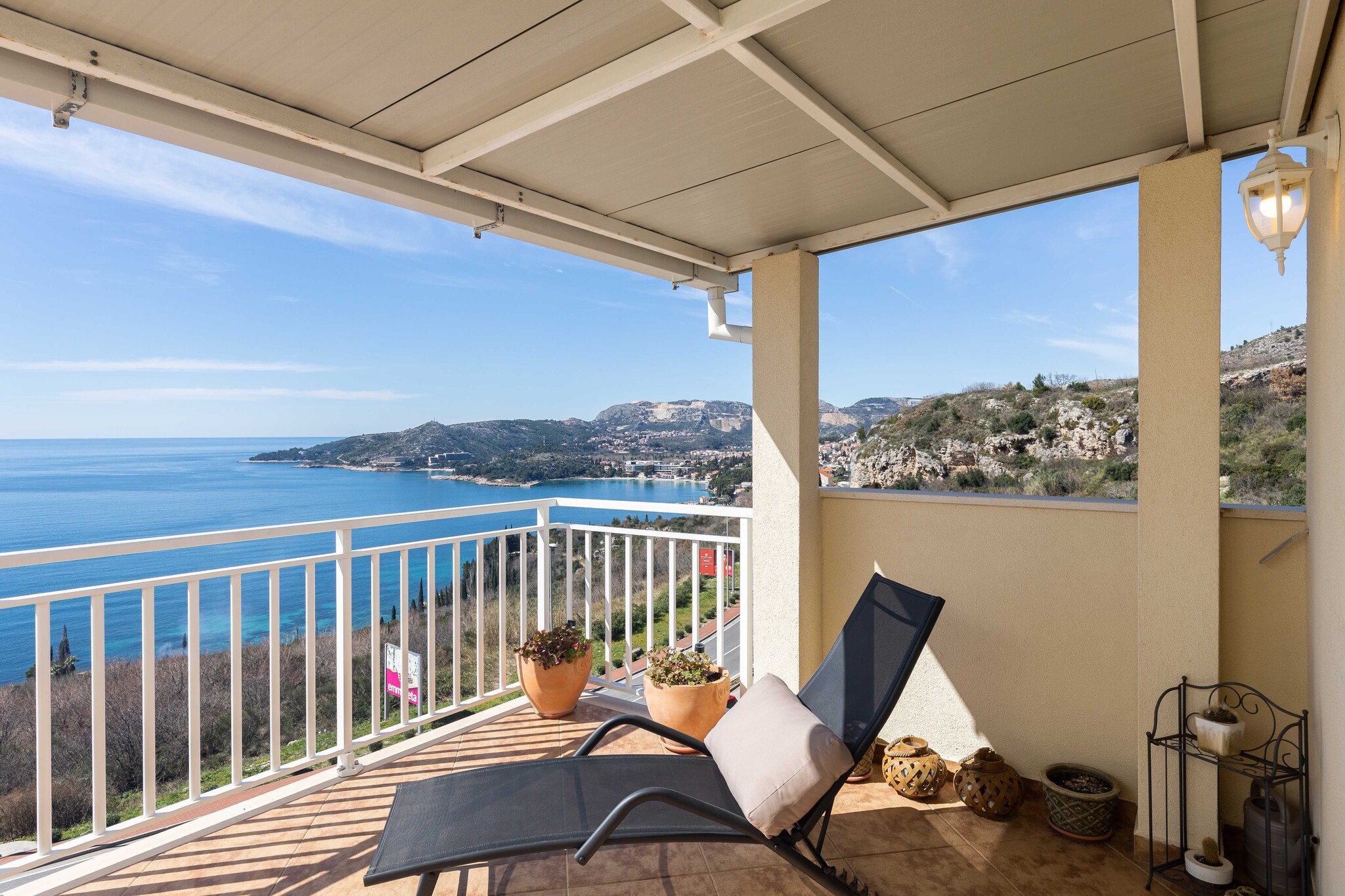 Apartment M&K - Two Bedroom Apartment with Balcony and Sea View-Terrasbalkon