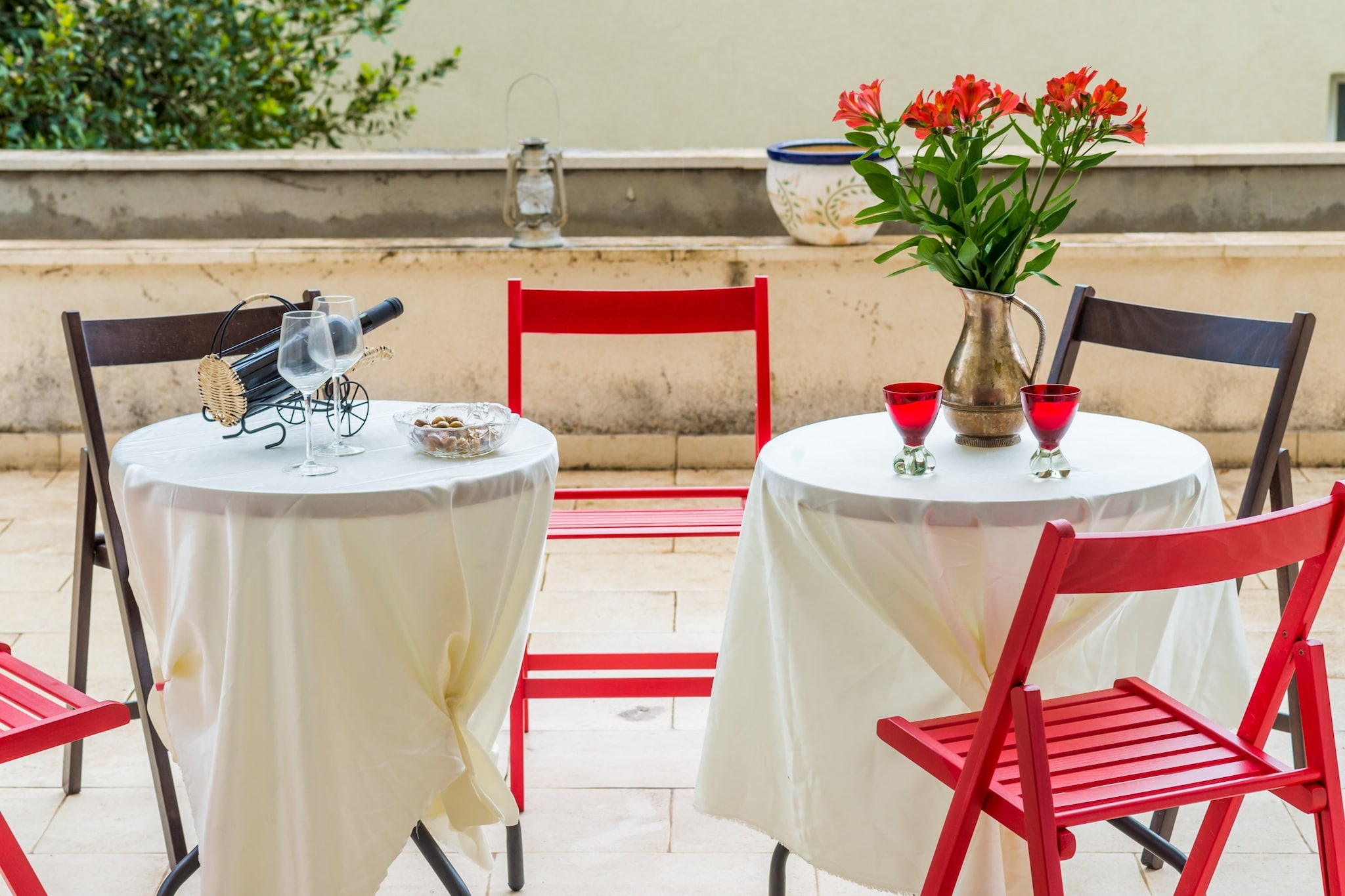 Grand Apartment - Three Bedroom Apartment with Terrace and Partial Sea View-Terras