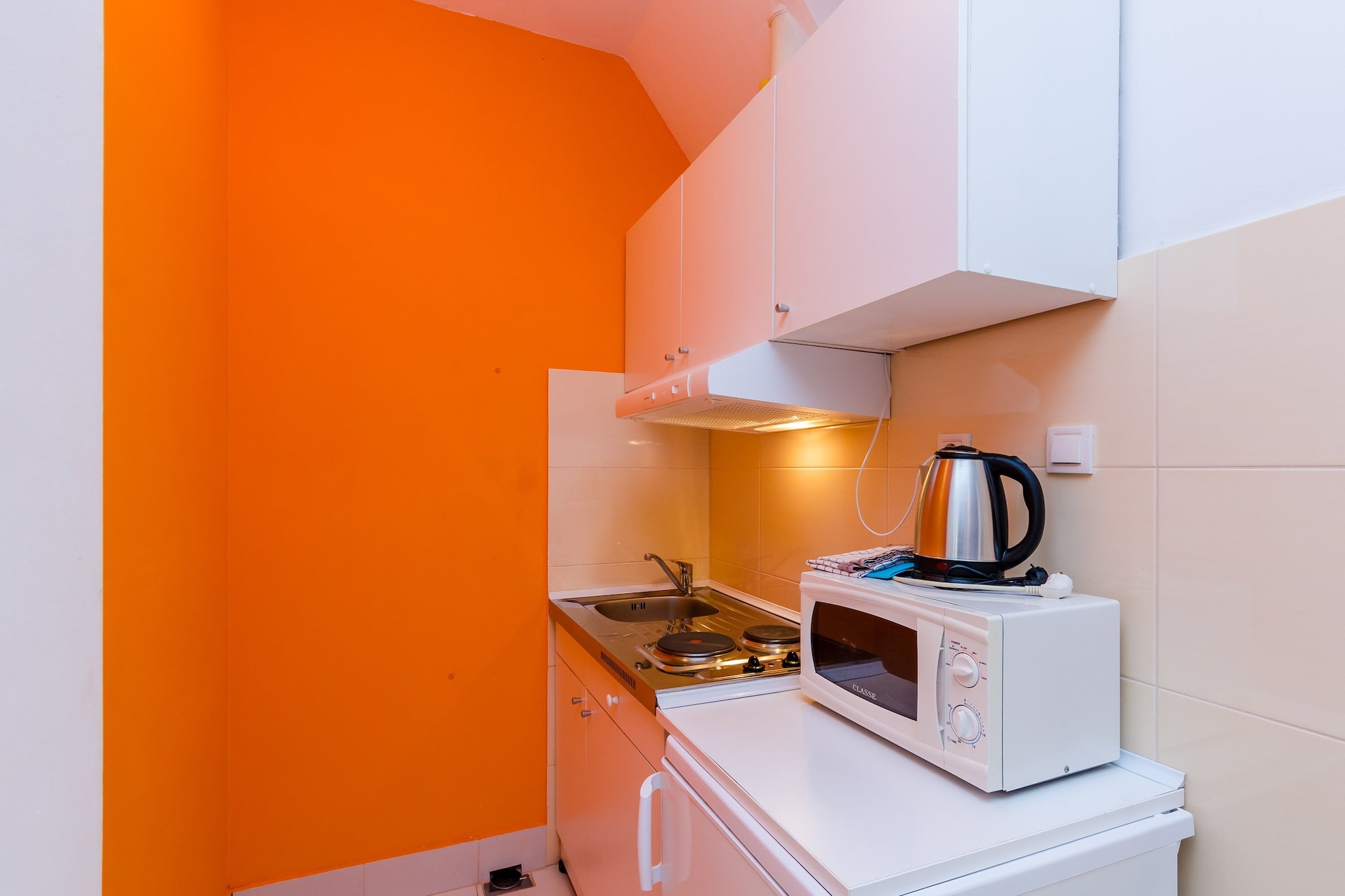 Apartments Kola's Mill - One Bedroom Apartment with Terrace and Sea View (A2)-Keuken