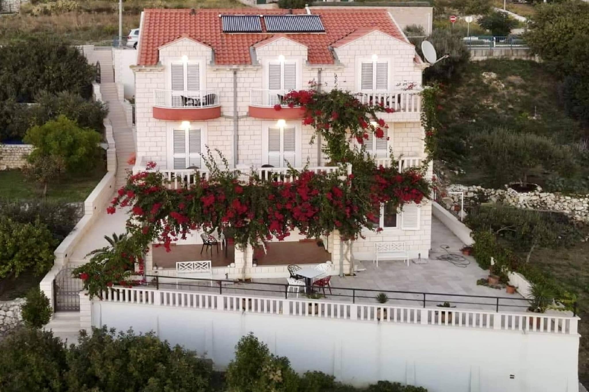 Villa Panorama Dubrovnik (S2) - Comfort Double Room with Balcony and Sea View-Uitzicht