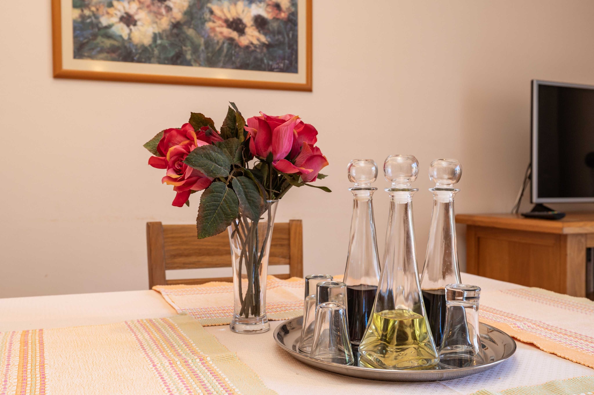 Villa Alegria Cavtat - One Bedroom Apartment with Balcony and Sea View (Apartment A)-Innenbereich
