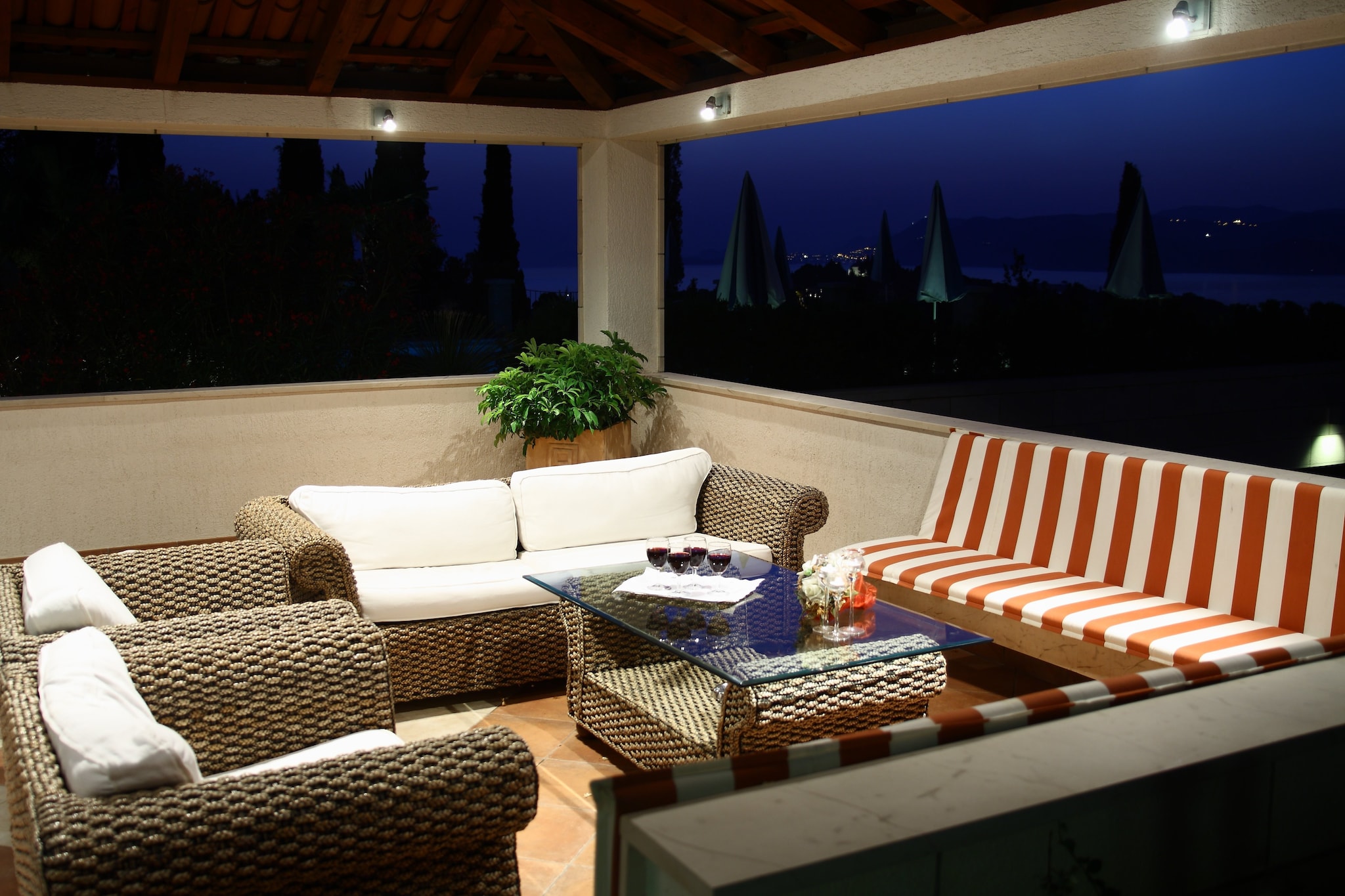 Villa Alegria Cavtat - Six Bedroom Villa with Swimming Pool and Sea View-Terrasse