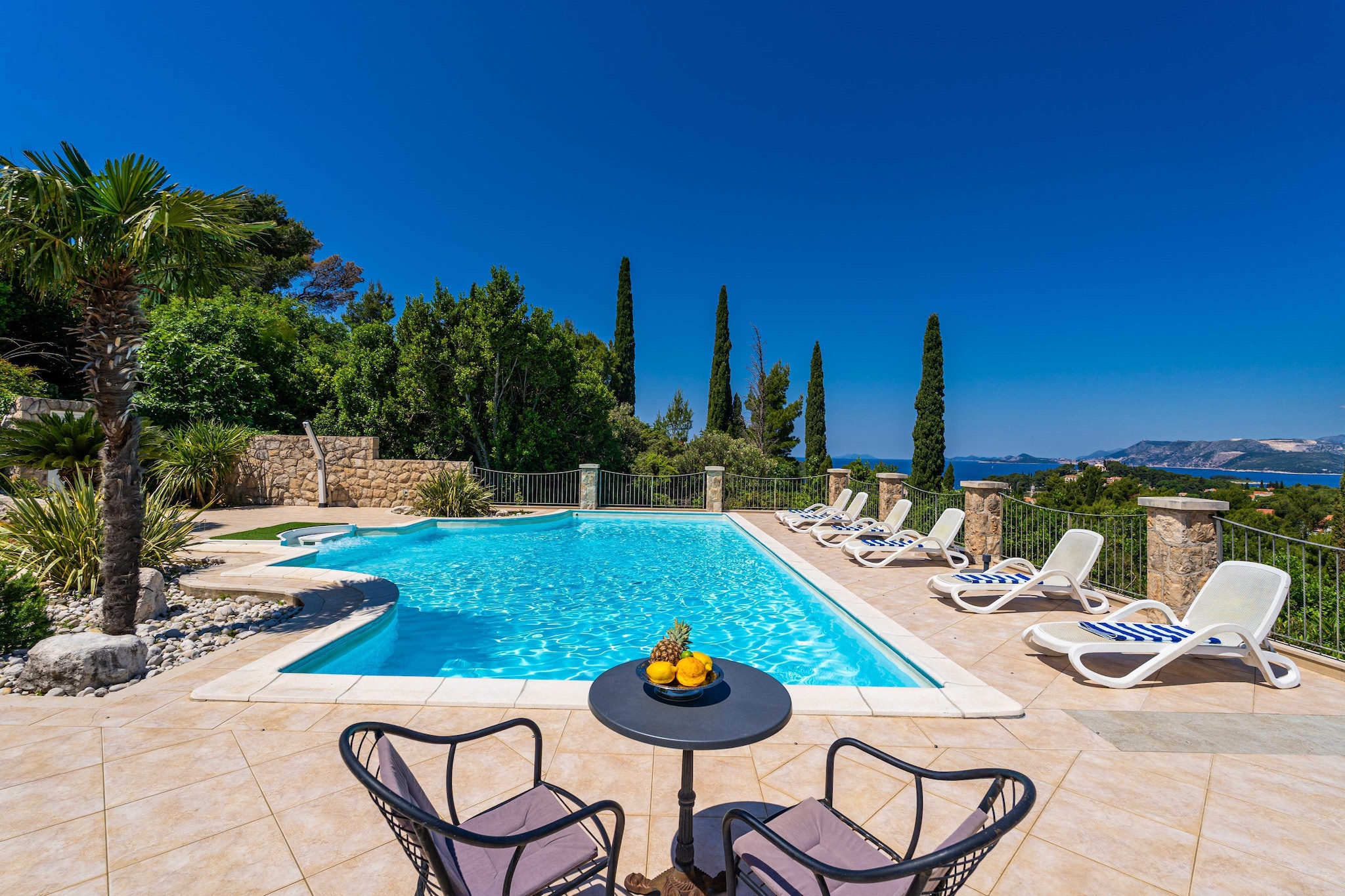Villa Alegria Cavtat - Six Bedroom Villa with Swimming Pool and Sea View-Piscine