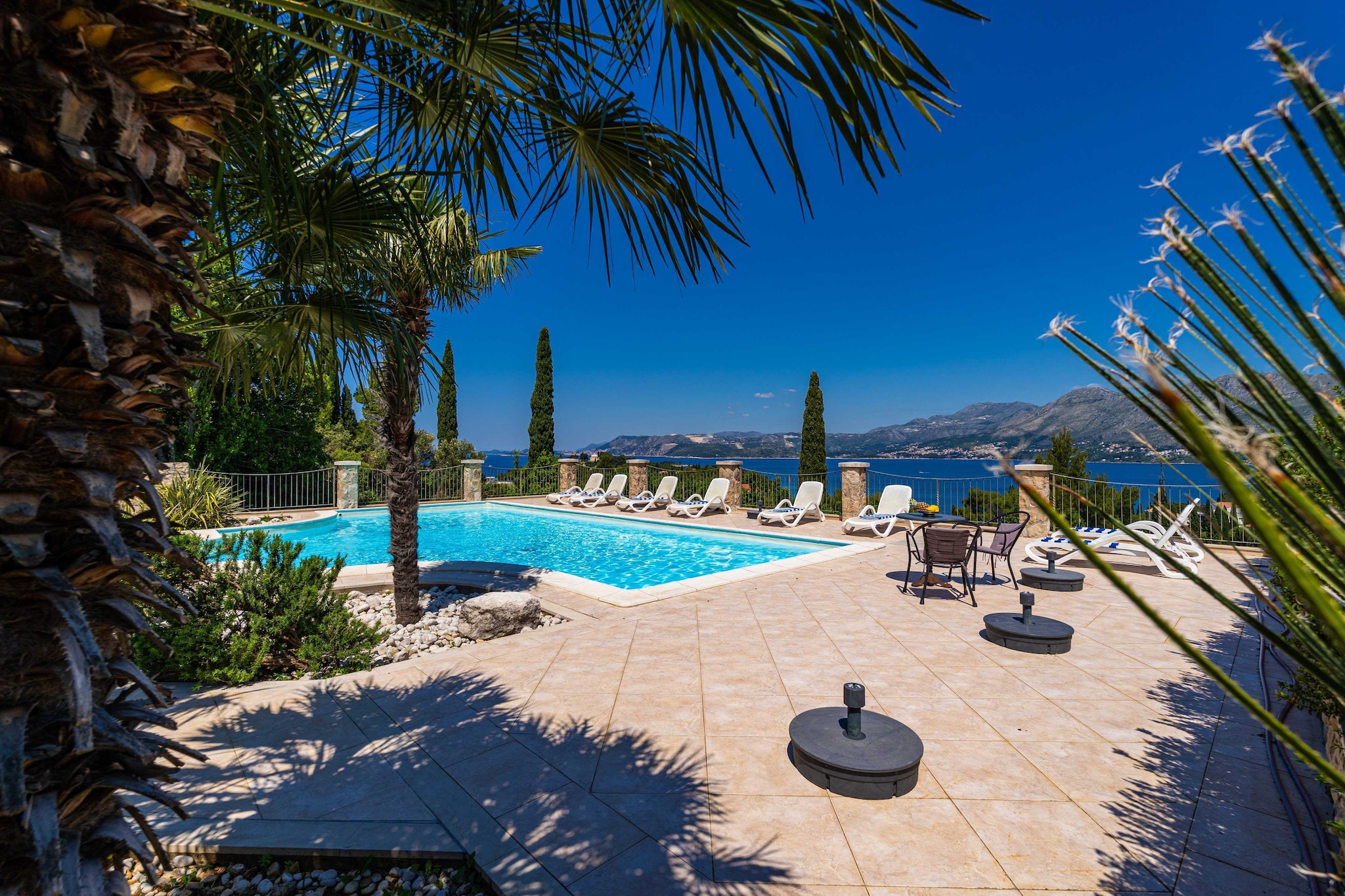 Villa Alegria Cavtat - Six Bedroom Villa with Swimming Pool and Sea View-Piscine