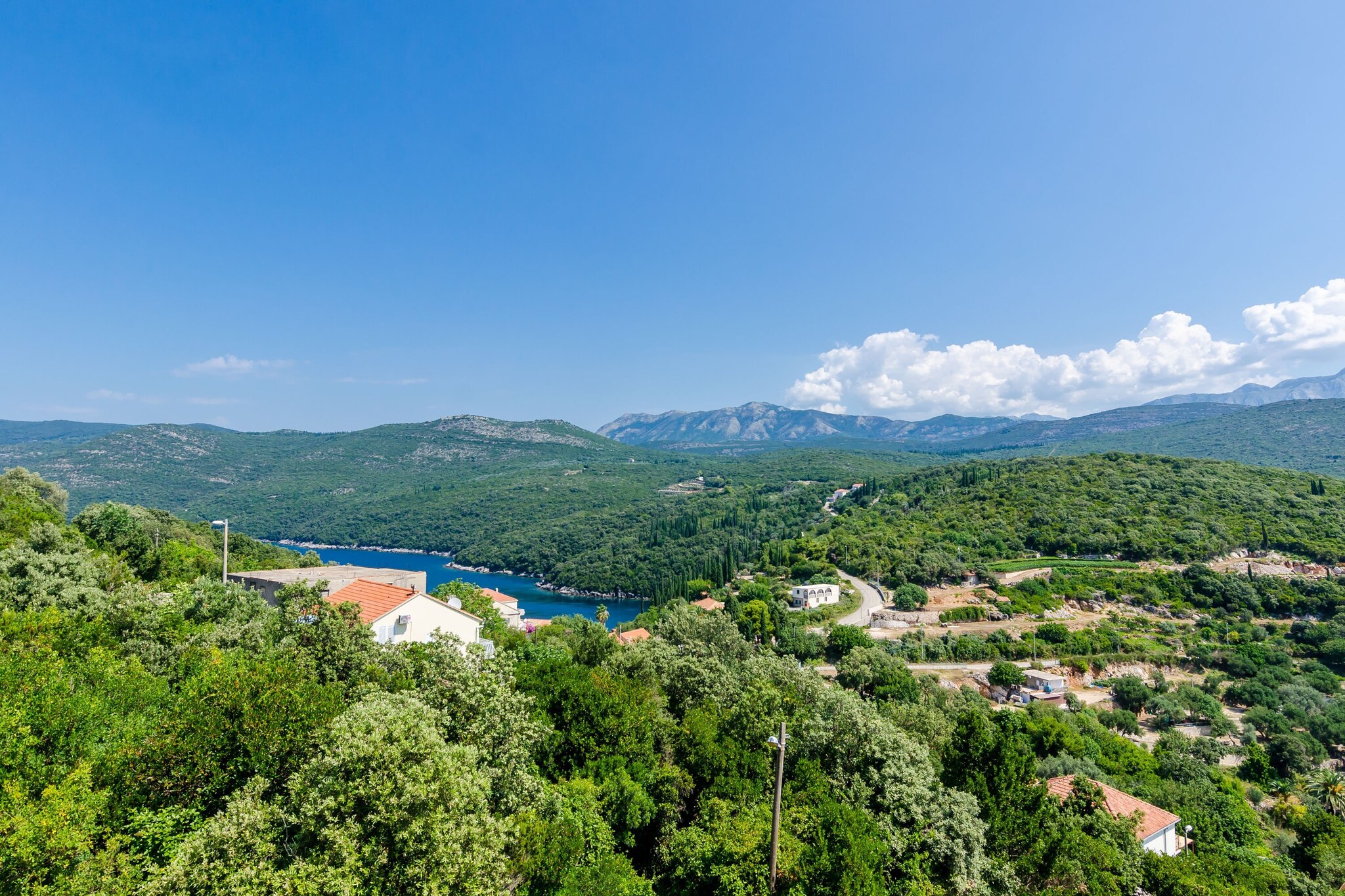 Apartments Sara (Molunat) - One Bedroom Apartment with Terrace and Sea View-Vue