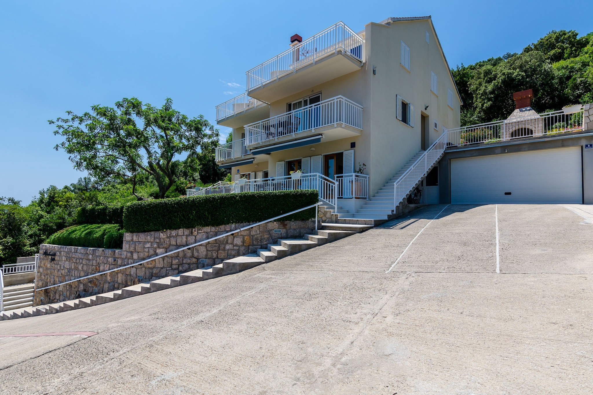 Apartments Sara (Molunat) - One Bedroom Apartment with Terrace and Sea View-Extérieur