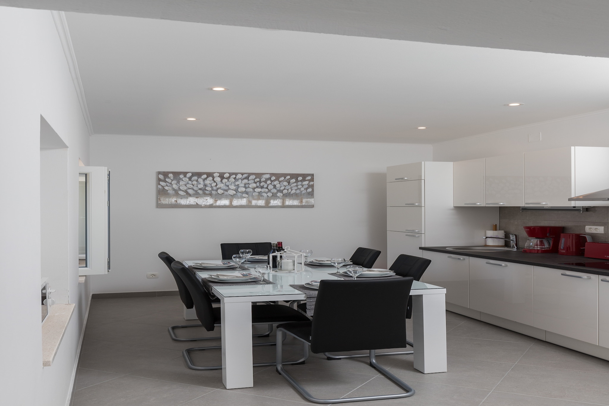 Holiday Home Monika - Two Bedroom Holiday Home with Terrace and Sea View-Dining room