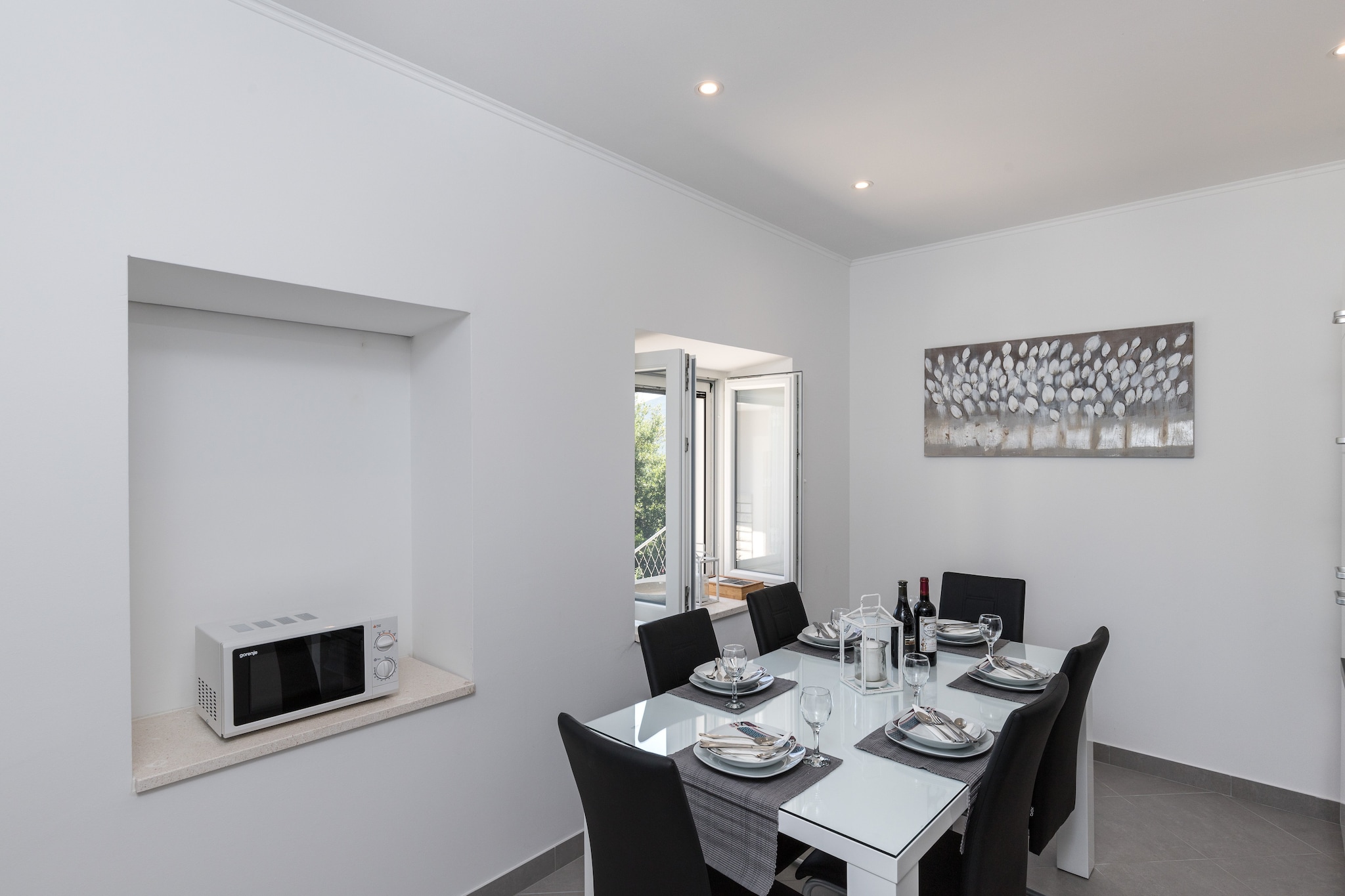 Holiday Home Monika - Two Bedroom Holiday Home with Terrace and Sea View-Dining room