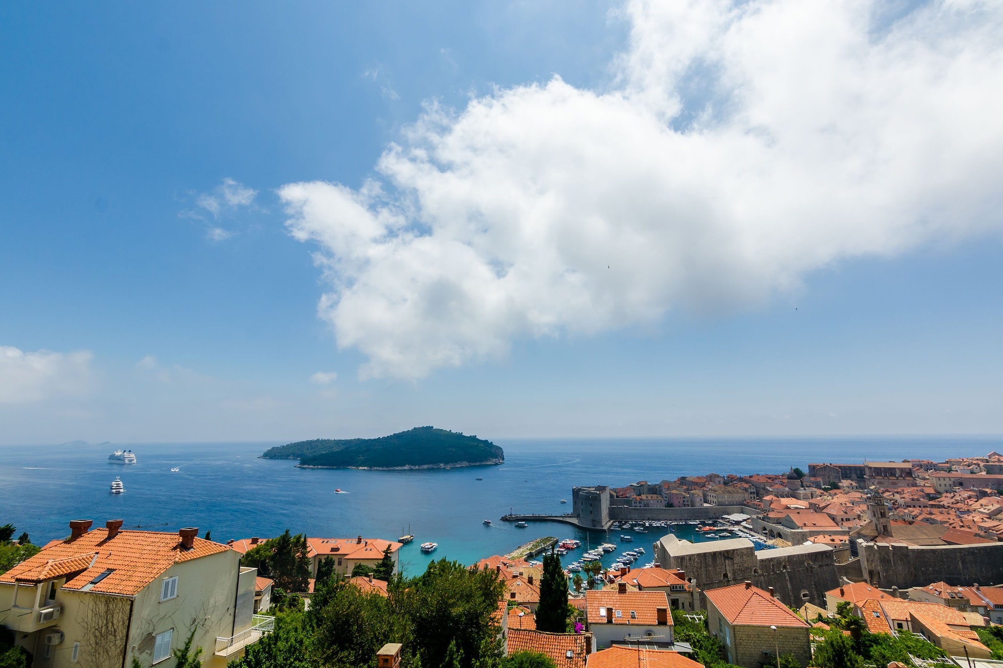Apartment Lukas Dubrovnik - One Bedroom Apartment with Terrace and Sea View
