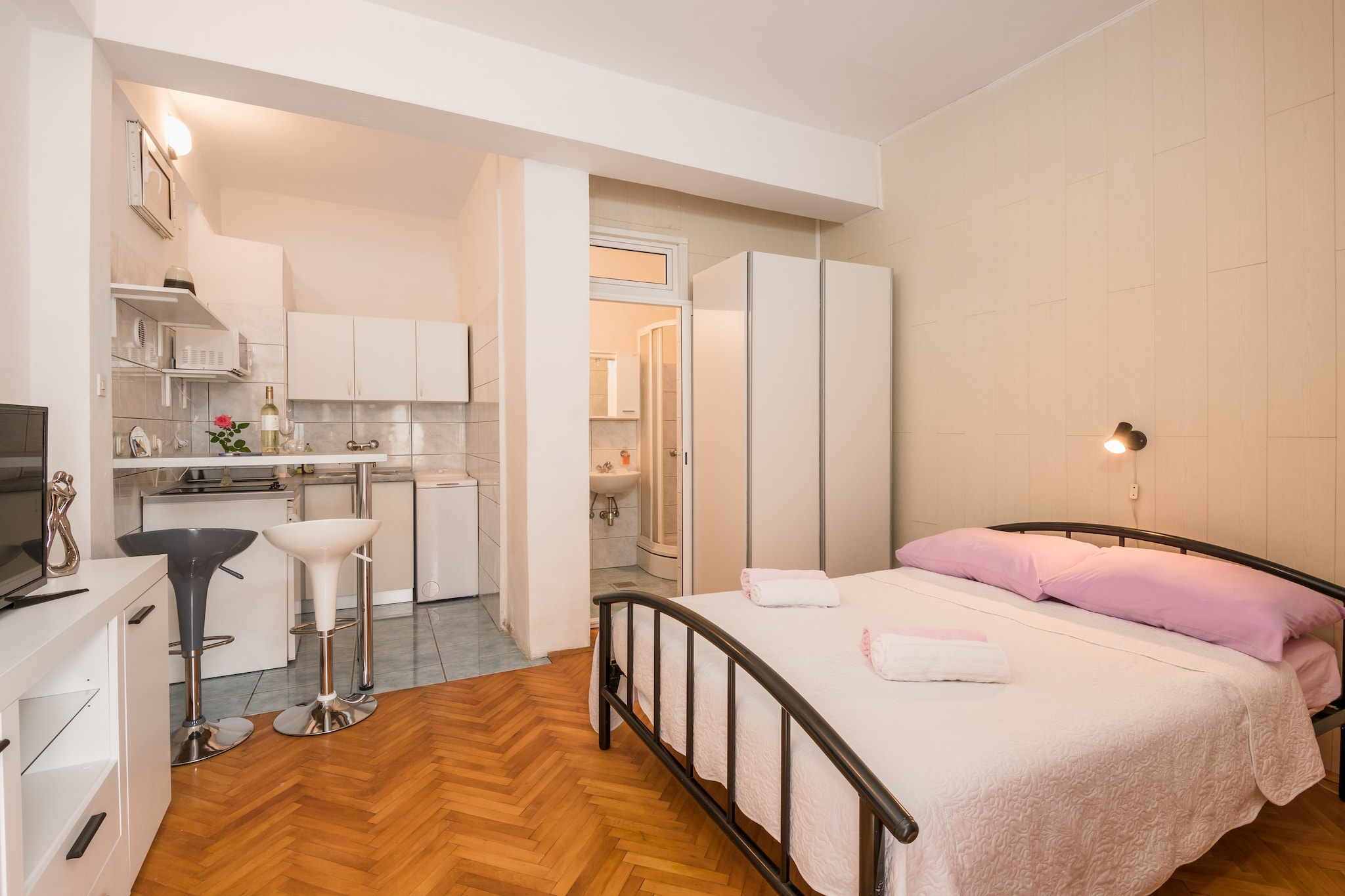 Apartment Primorka - Studio Apartment with Terrace-Binnen