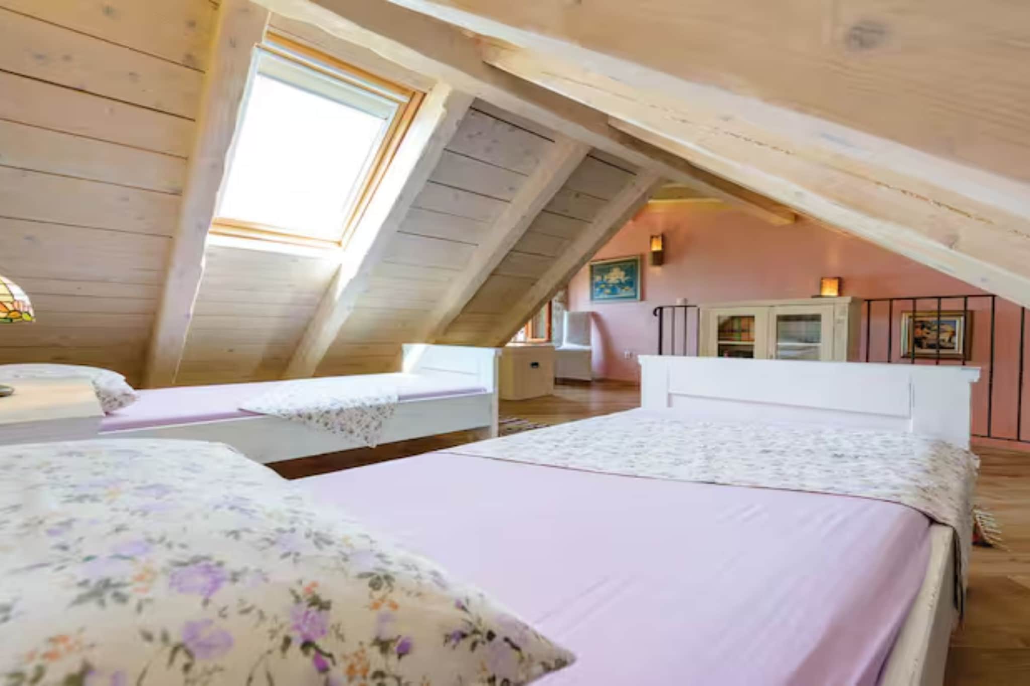 Villa Dalmata - Two-Bedroom House with Terrace and Sea View - Chambre