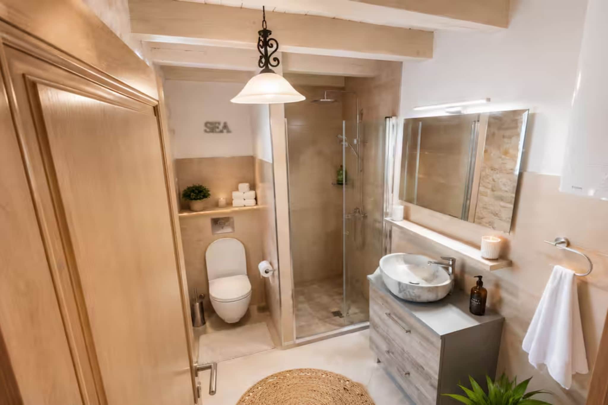 Villa Dalmata - Two-Bedroom House with Terrace and Sea View - Salle de bain