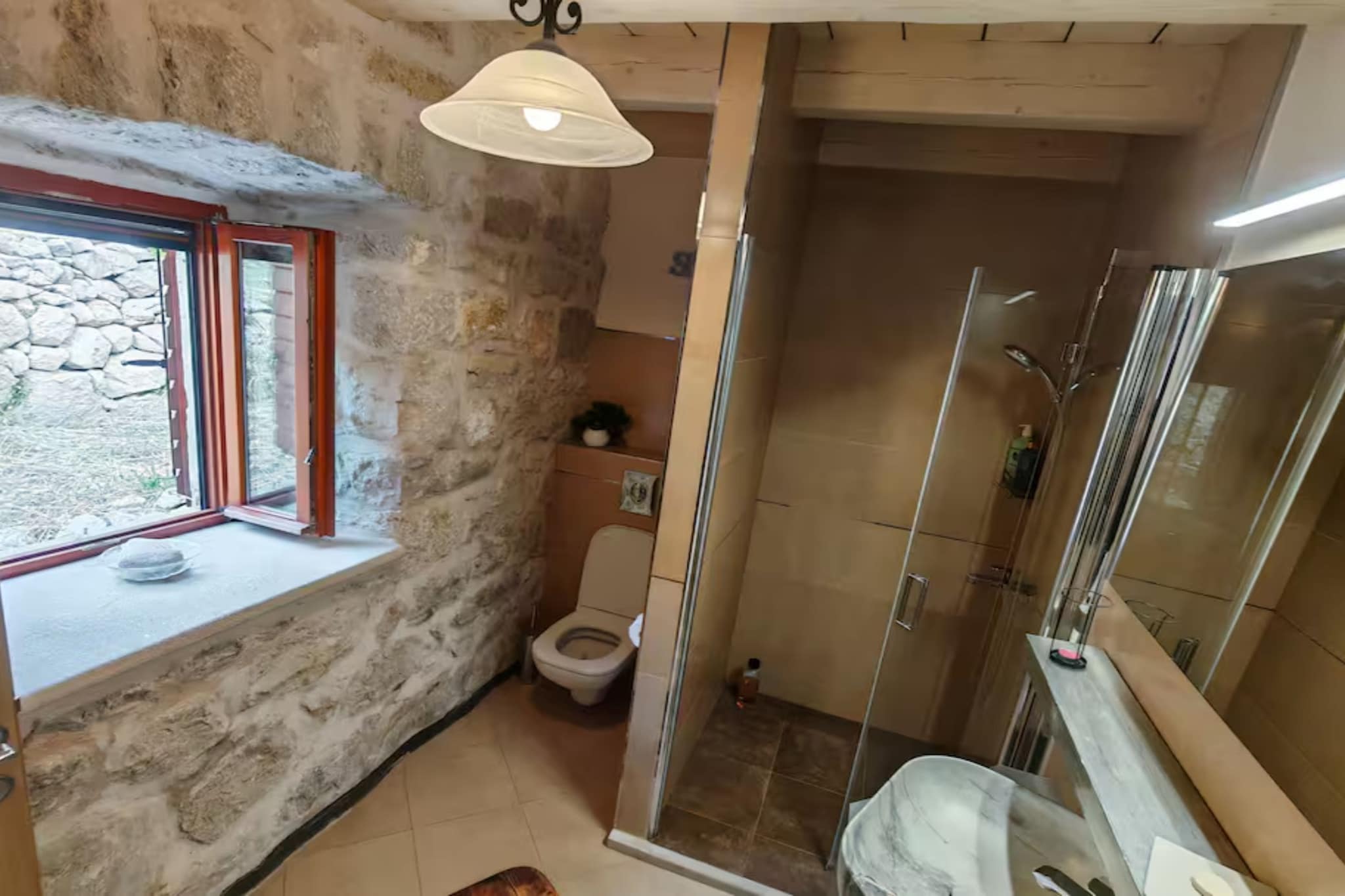 Villa Dalmata - Two-Bedroom House with Terrace and Sea View - Salle de bain