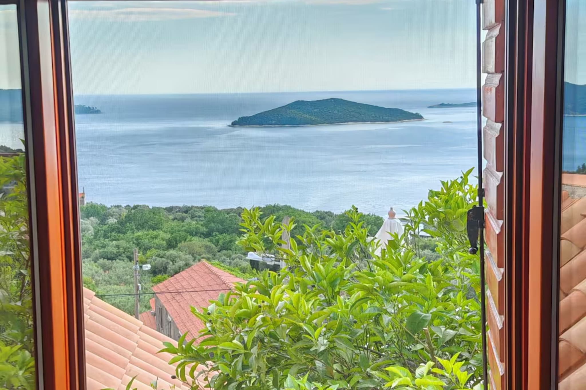 Villa Dalmata - Two-Bedroom House with Terrace and Sea View - Vue
