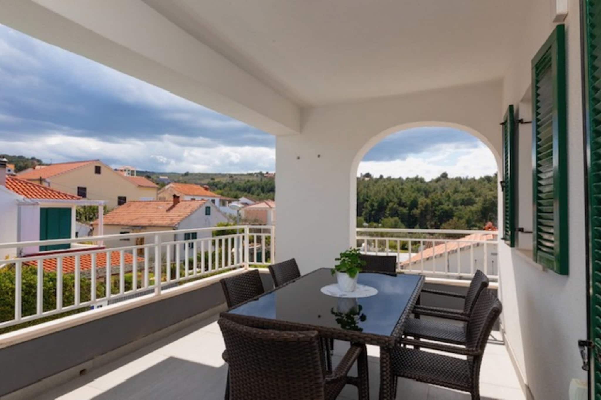 Villa Supetar Garden - Two Bedroom Apartment with Terrace-Uitzicht