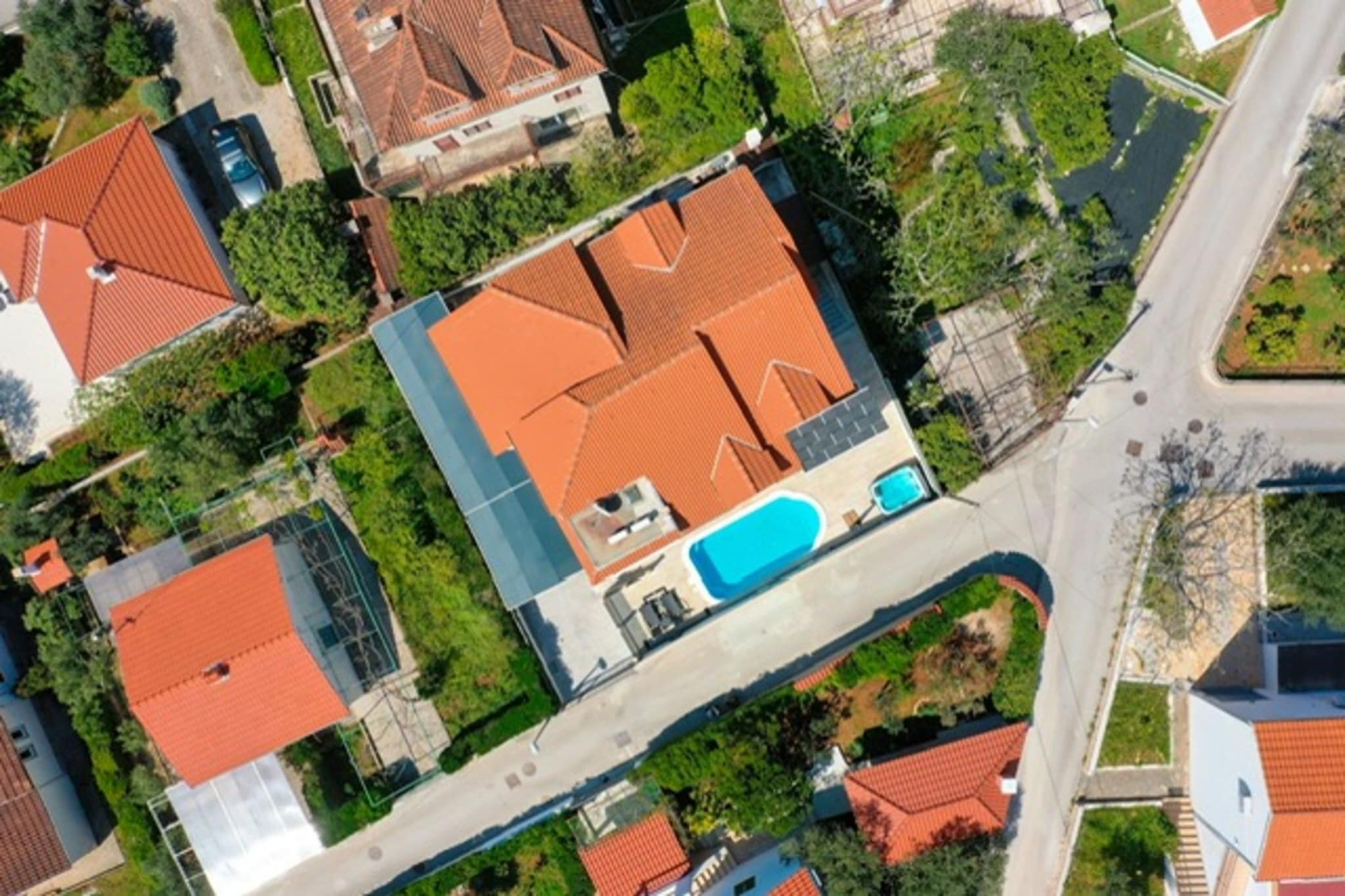 Villa Supetar Garden - Two Bedroom Apartment with Terrace-Uitzicht