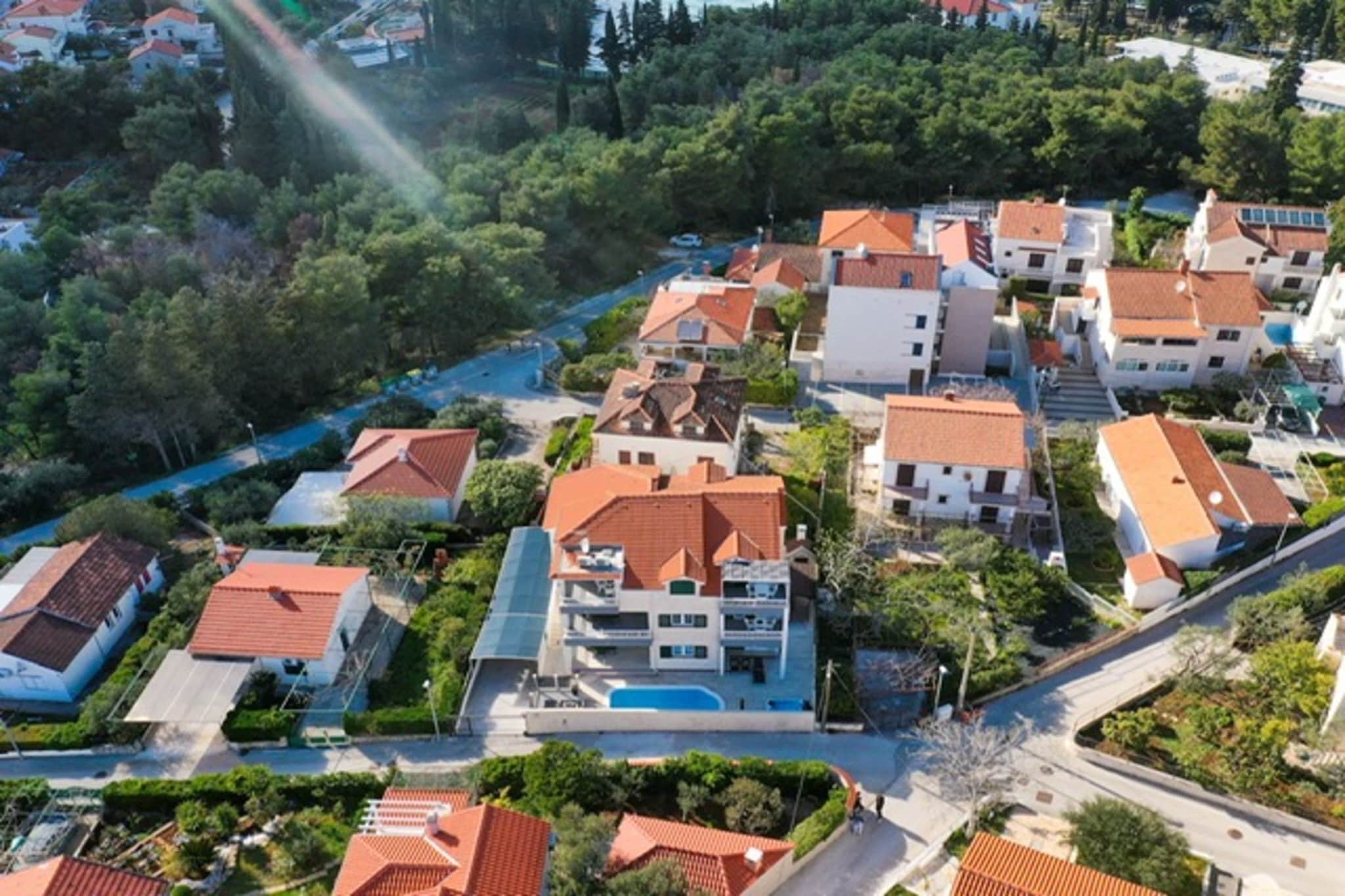 Villa Supetar Garden - Two Bedroom Apartment with Terrace-Uitzicht