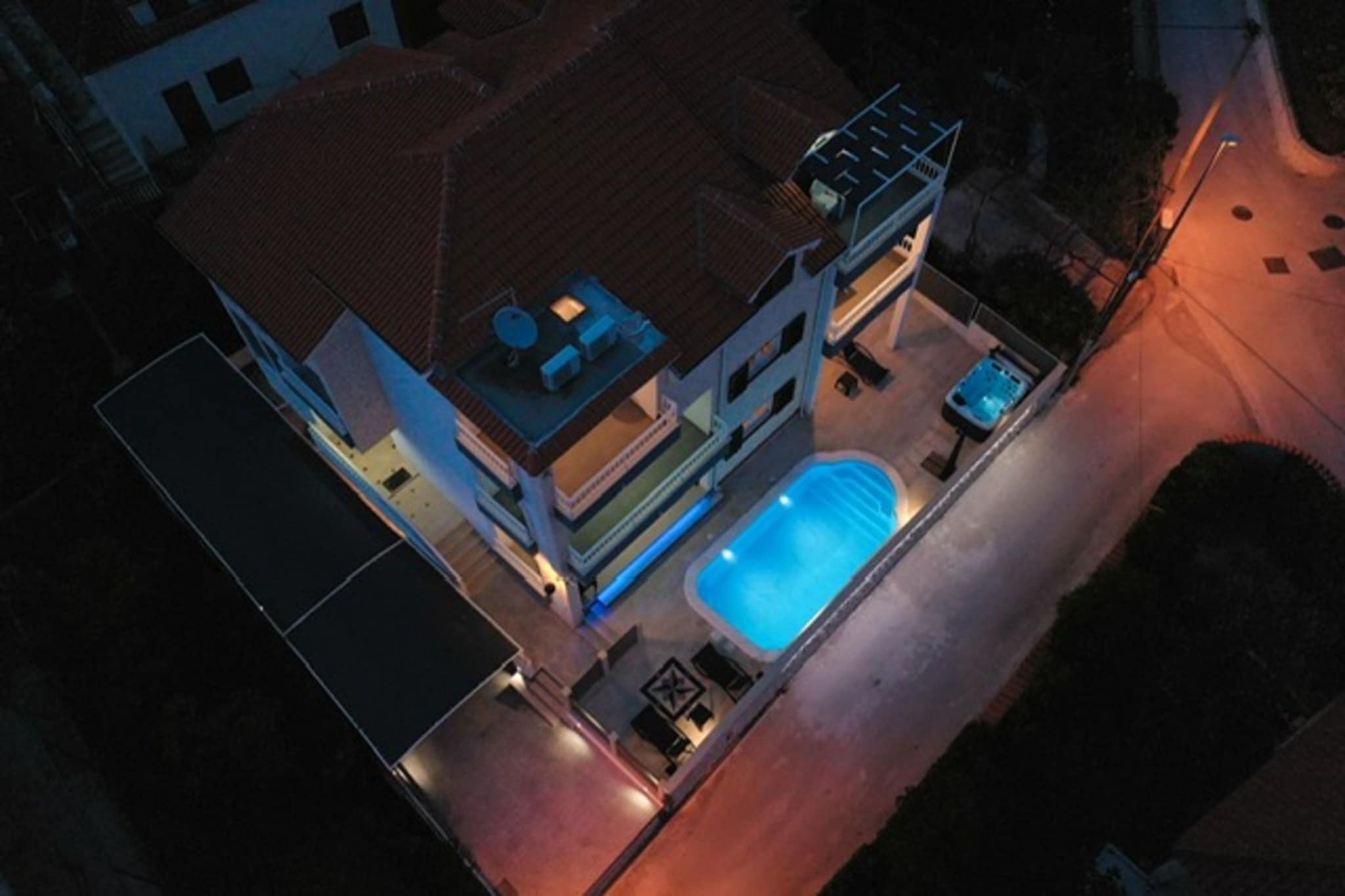 Villa Supetar Garden - Two Bedroom Apartment with Terrace-Uitzicht