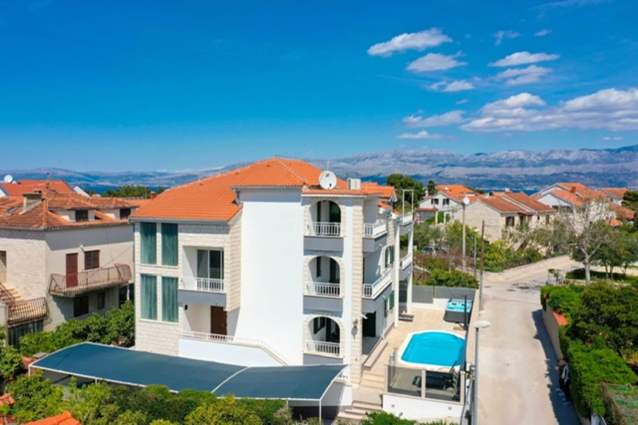 Villa Supetar Garden - Two Bedroom Apartment with Terrace-Uitzicht