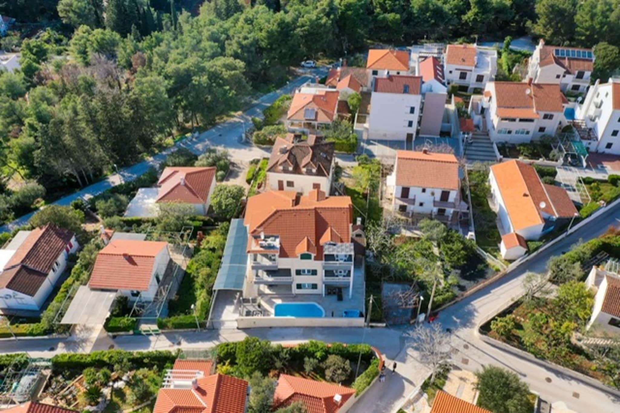 Villa Supetar Garden - Two Bedroom Apartment with Terrace-Uitzicht